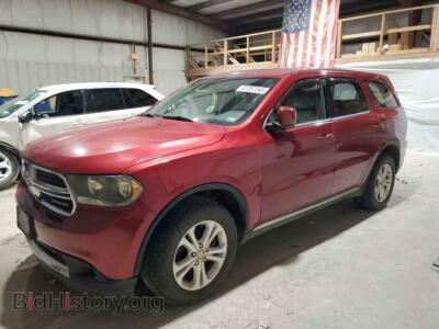 2013 Dodge DURANGO SXT, maroon — VIN 1C4RDJAG3DC575193, Copart
