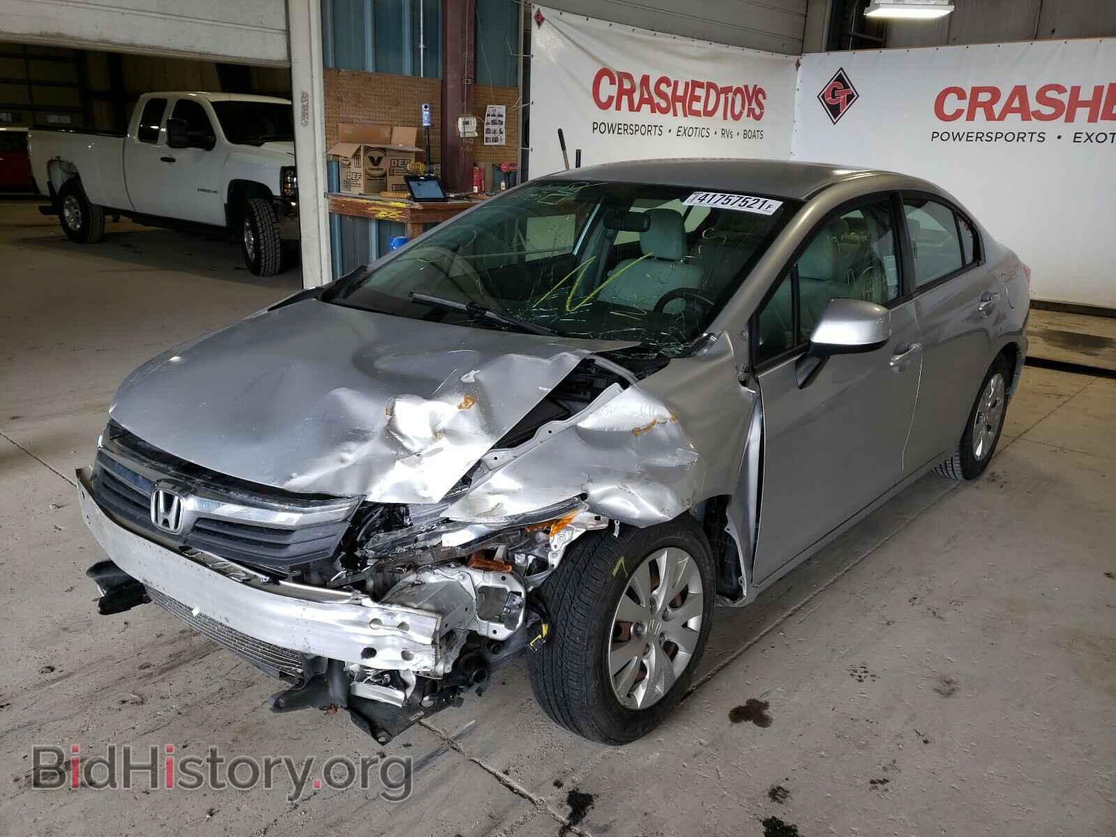 2012 HONDA CIVIC - VIN: 2HGFB2F51CH304944 - Photo 2
