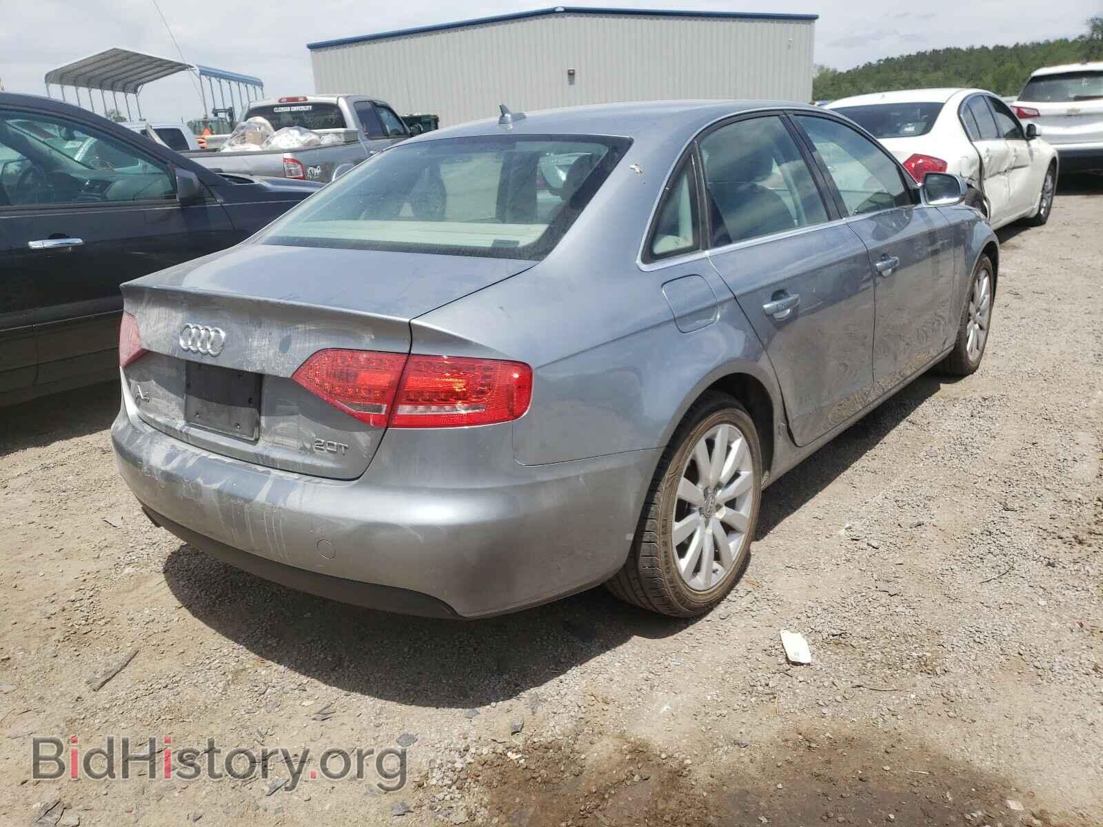 2011 AUDI A4 - VIN: WAUEFAFL3BN037641 - Фото 4