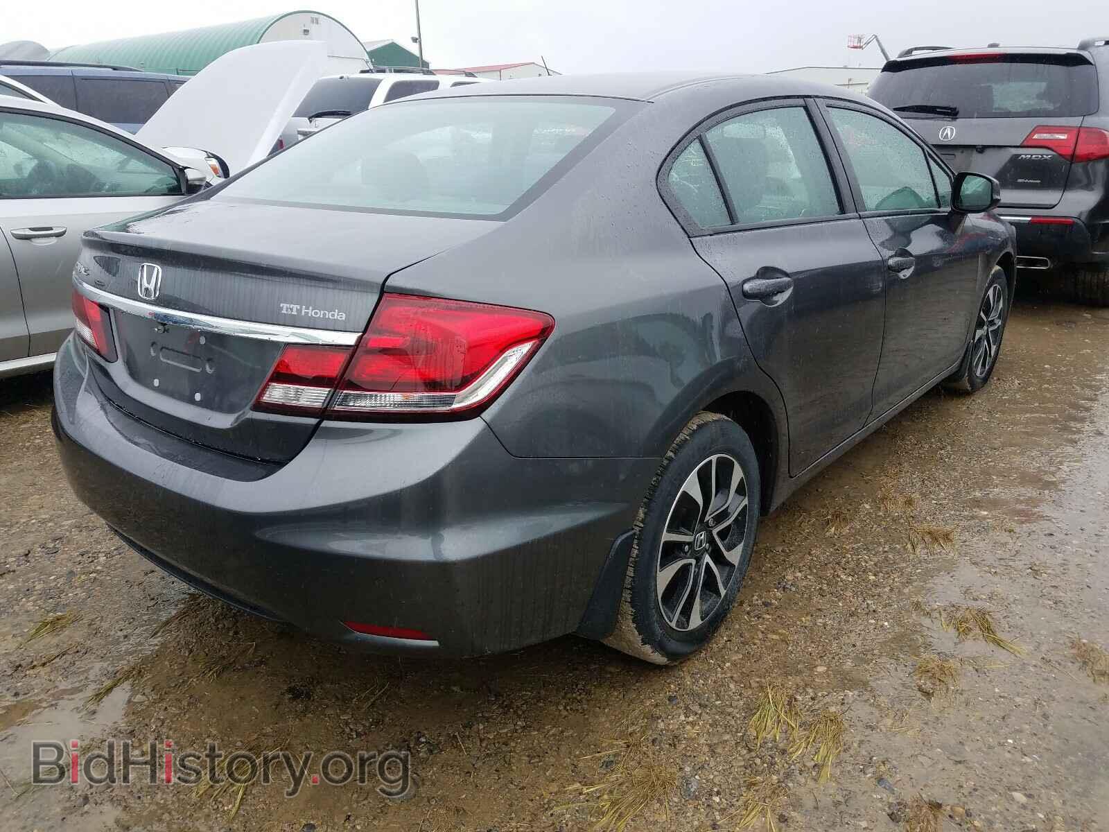 2013 HONDA CIVIC - VIN: 2HGFB2F51DH045552 - Фото 4