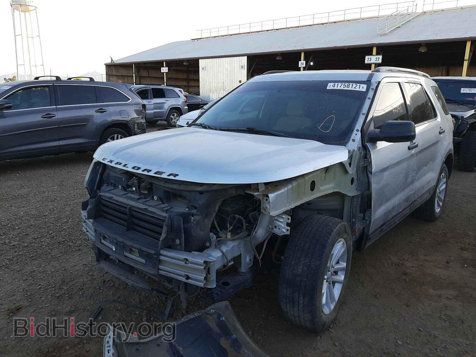 2016 FORD EXPLORER - VIN: 1FM5K8B89GGD17743 - Фото 2