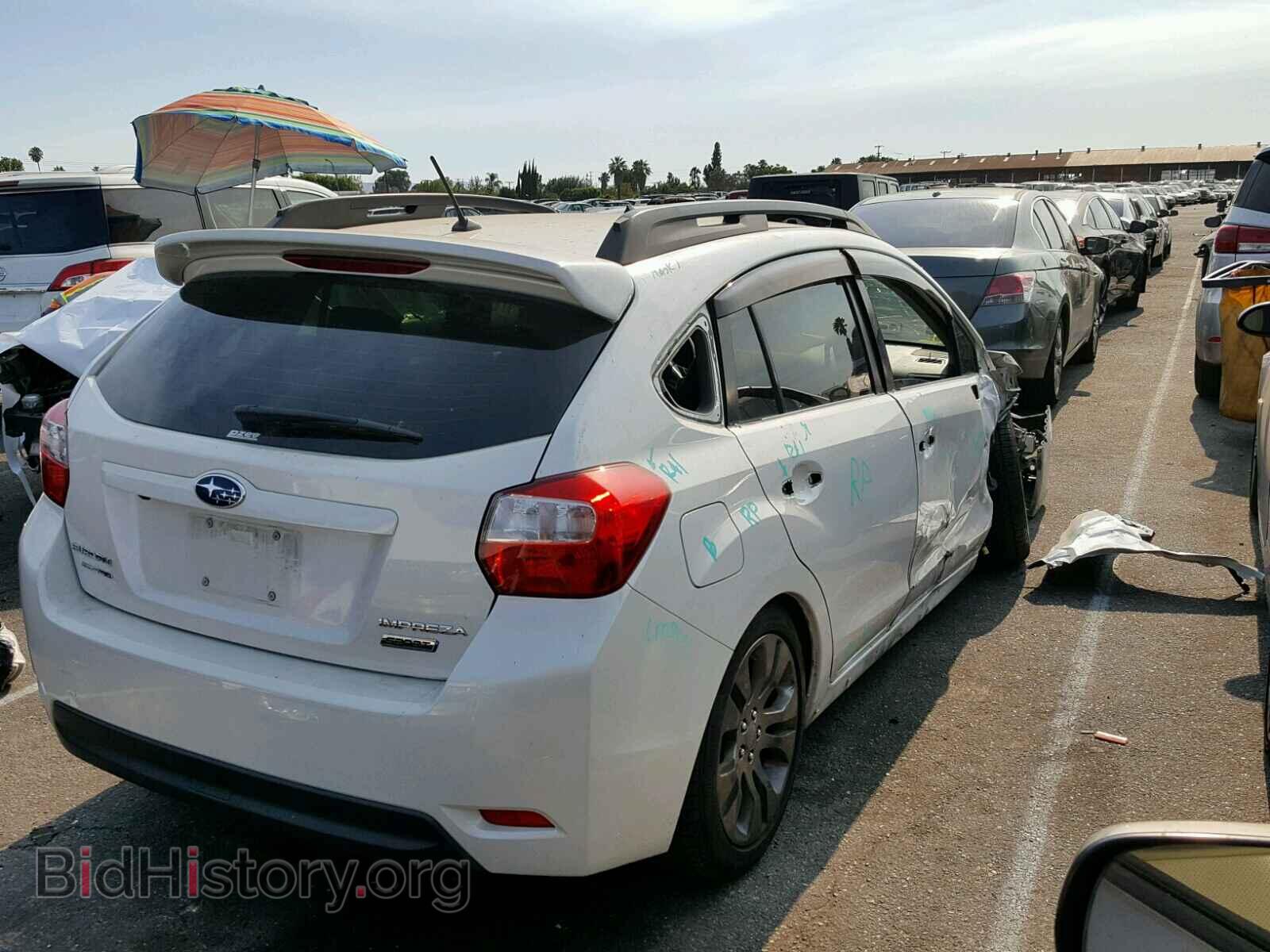 2014 SUBARU IMPREZA - VIN: JF1GPAR68E8237874 - Фото 4