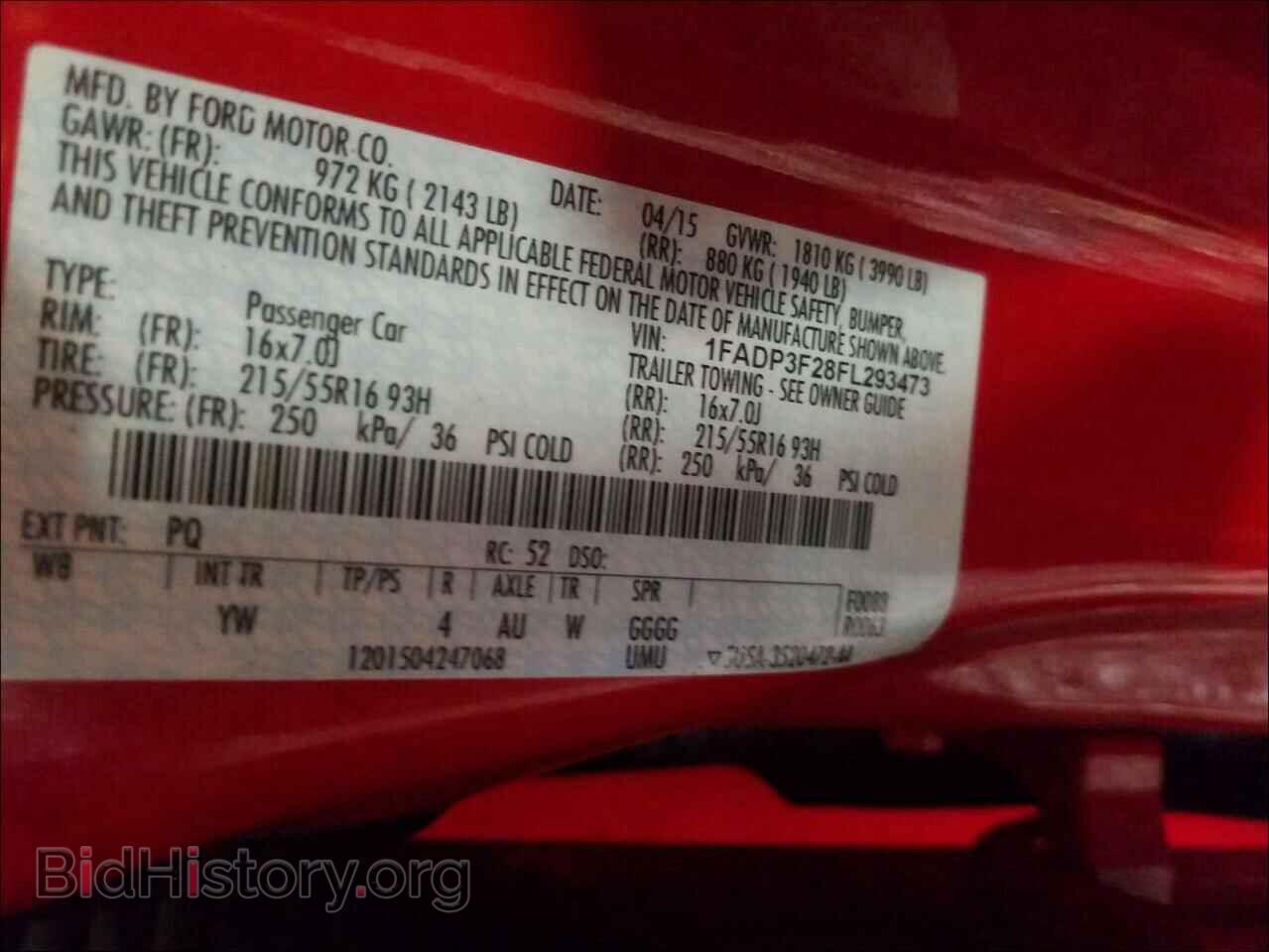 2015 FORD FOCUS - VIN: 1FADP3F28FL293473 - Photo 10