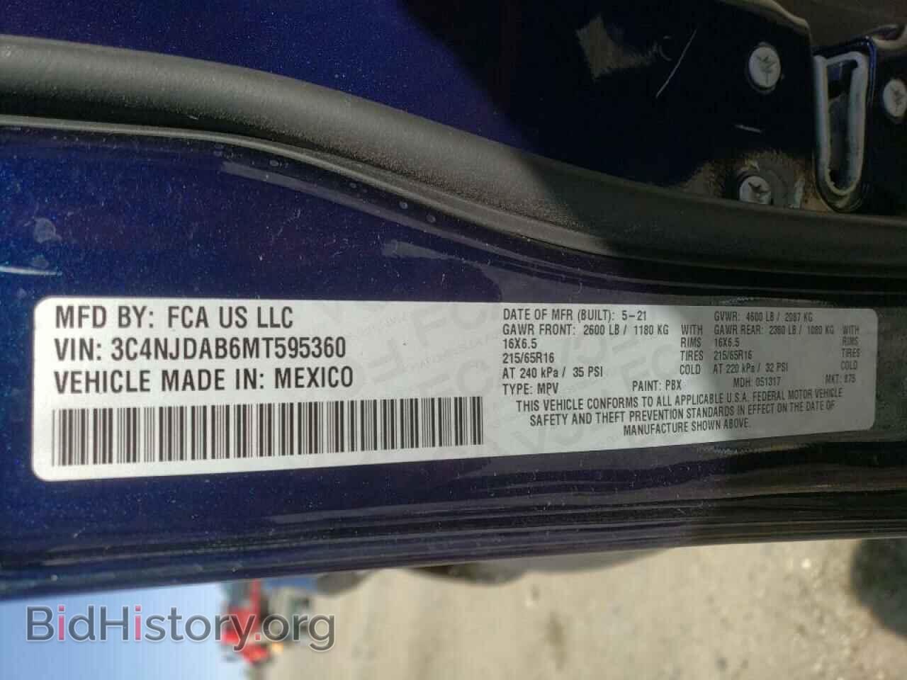 2021 JEEP COMPASS - VIN: 3C4NJDAB6MT595360 - Photo 10