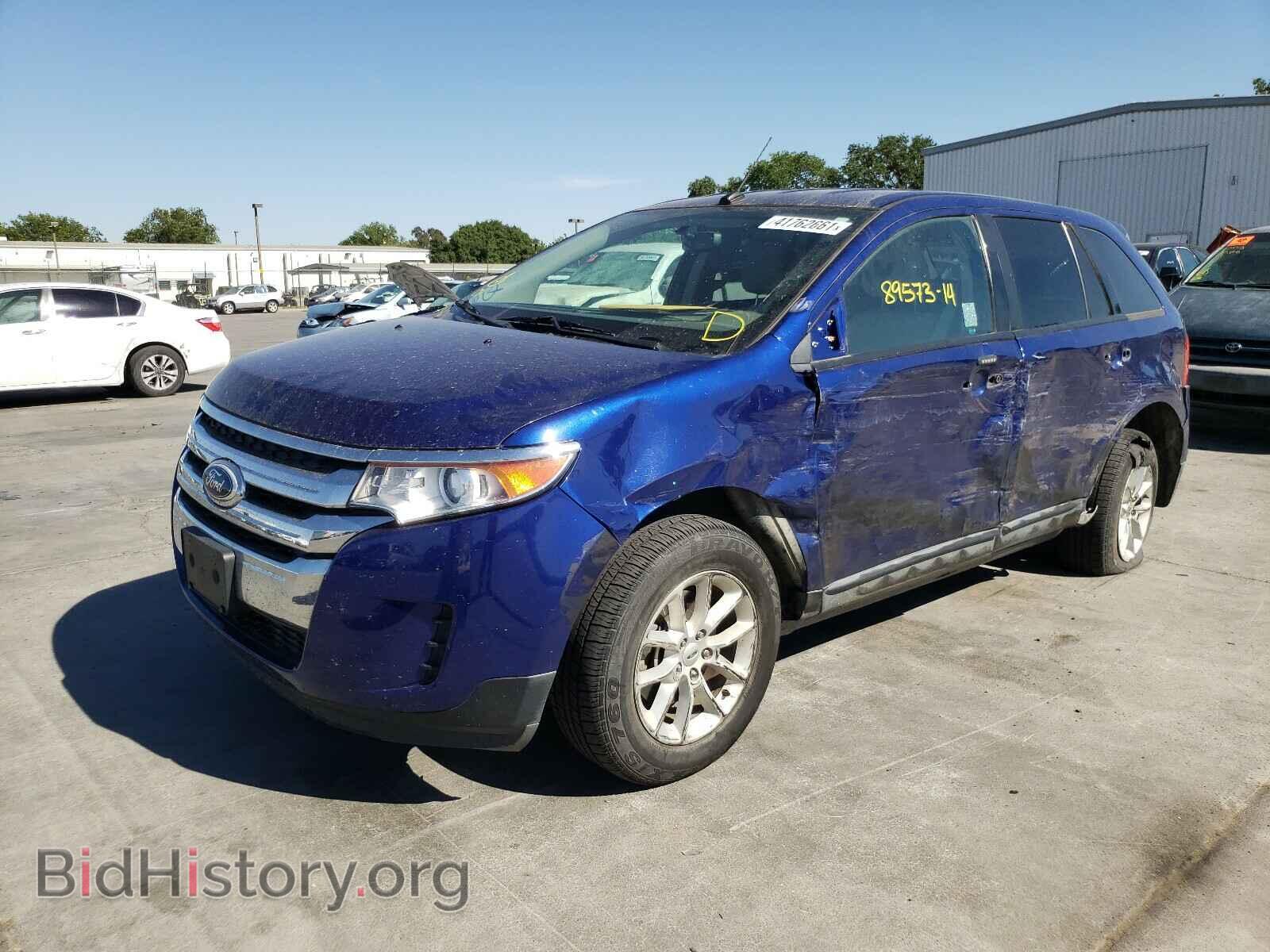 2014 FORD EDGE - VIN: 2FMDK3GC5EBB01033 - Фото 2