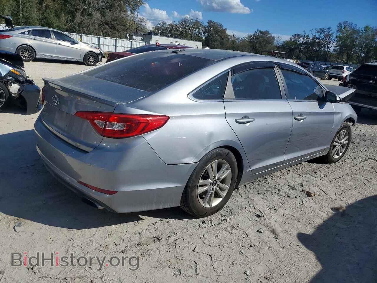 2017 HYUNDAI SONATA - VIN: 5NPE24AF6HH519871 - Фото 3