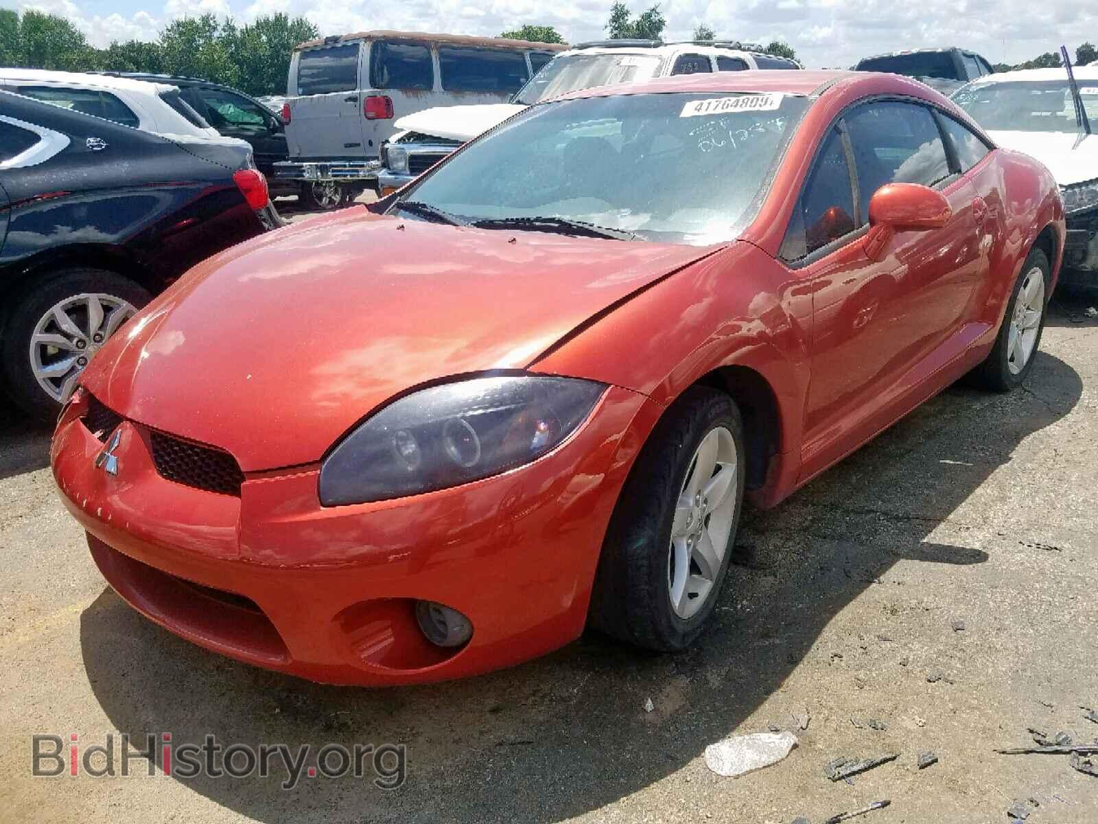 2007 MITSUBISHI ECLIPSE - VIN: 4A3AK24F87E001643 - Photo 2