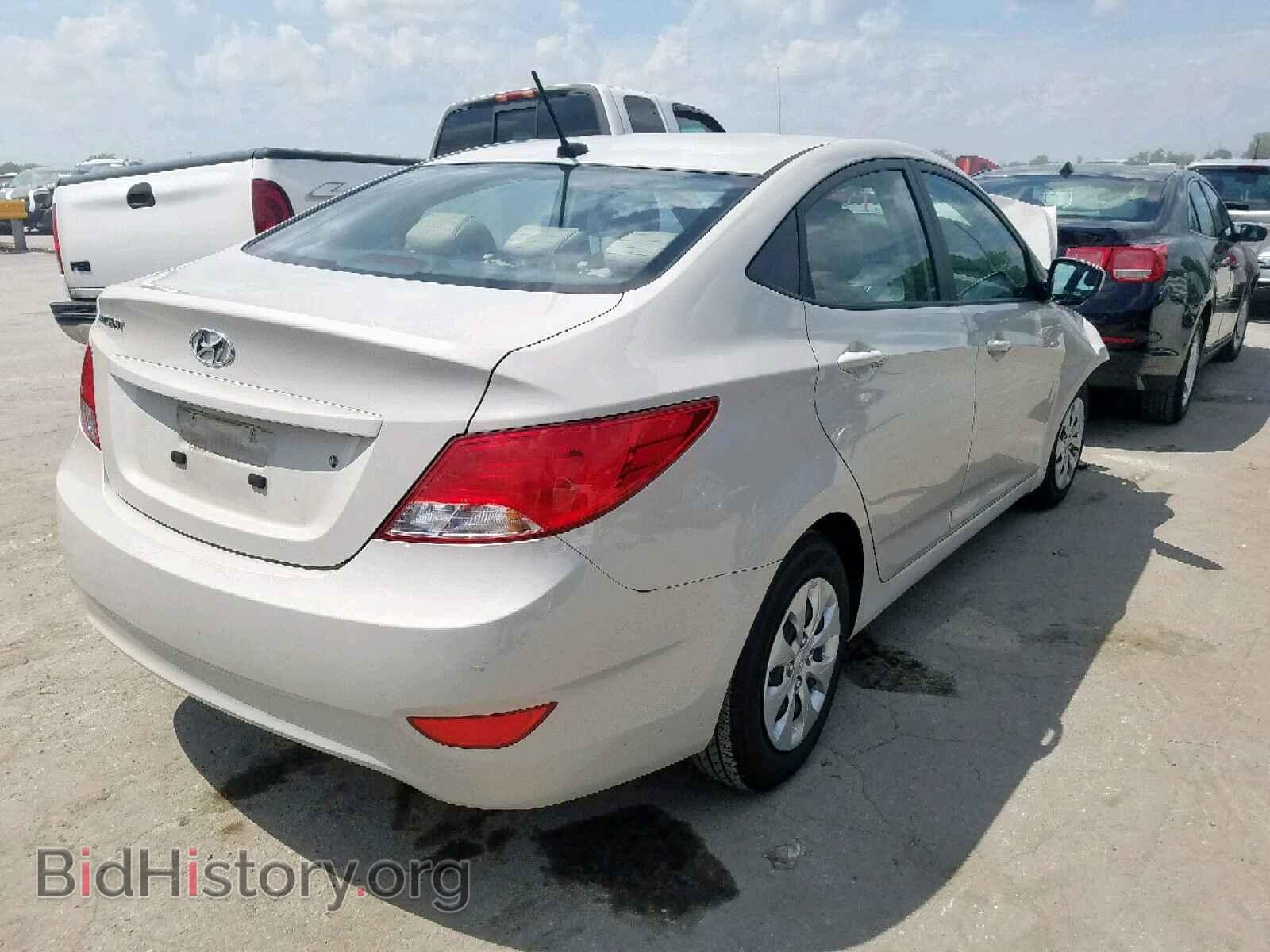 2016 HYUNDAI ACCENT - VIN: KMHCT4AE2GU982781 - Фото 4