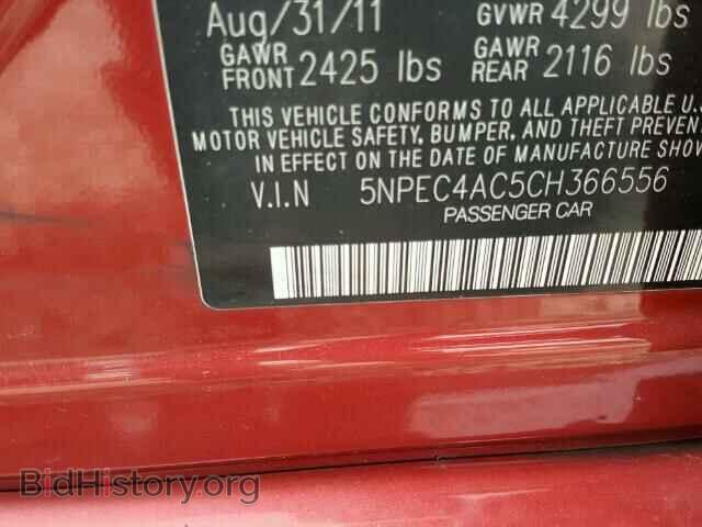 2012 HYUNDAI SONATA - VIN: 5NPEC4AC5CH366556 - Photo 10