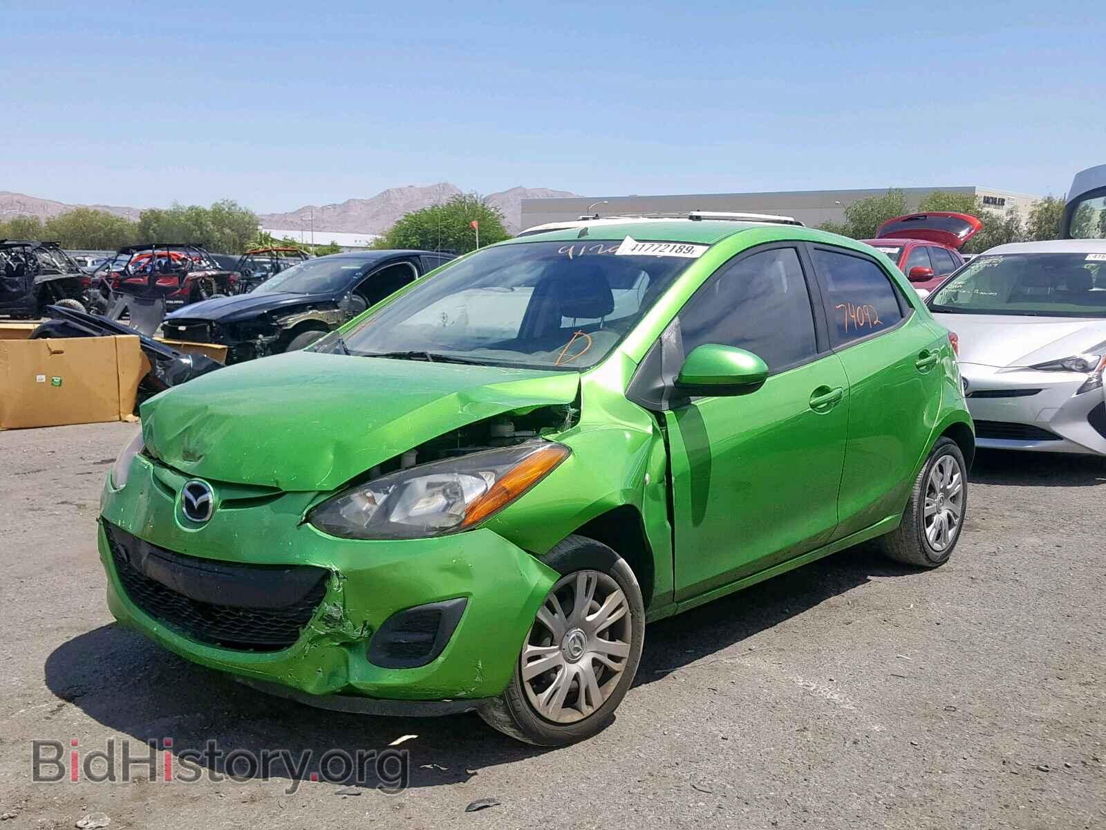 2012 MAZDA 2 - VIN: JM1DE1KZ3C0152038 - Photo 2