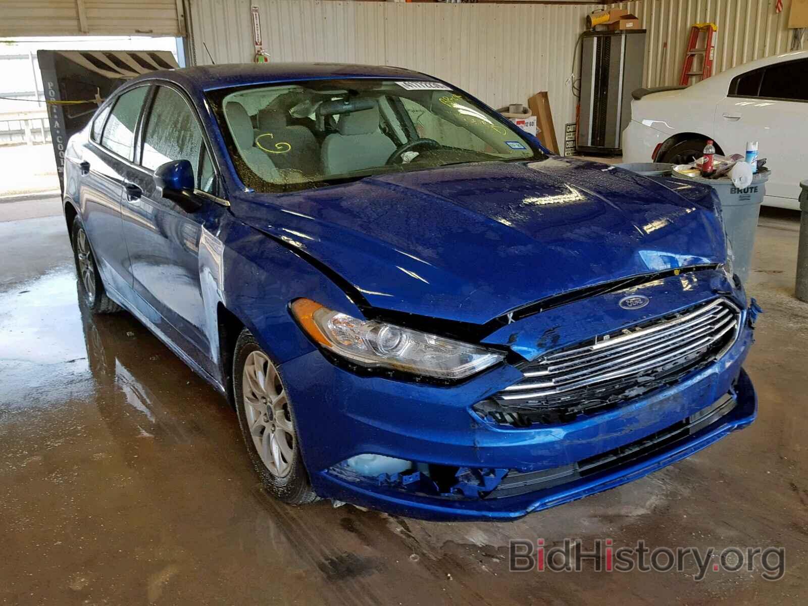 Photo 3FA6P0G77HR206474 - FORD FUSION 2017