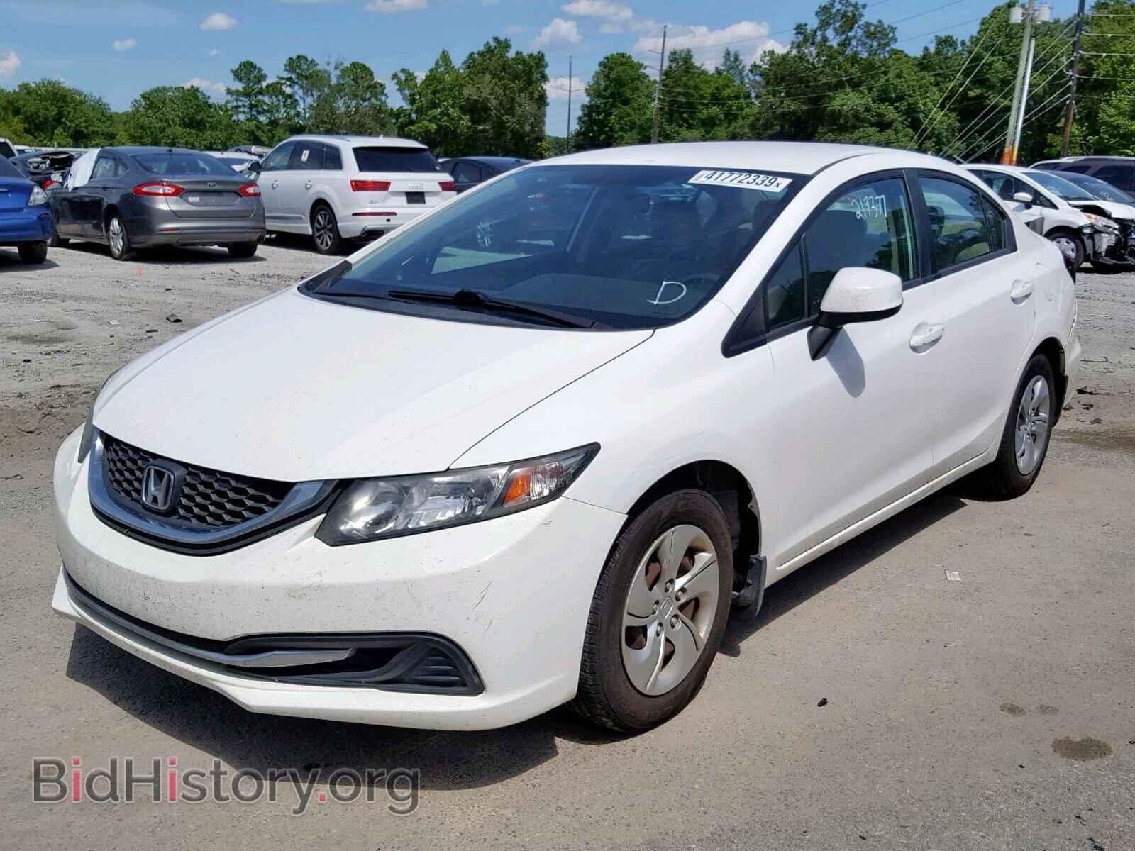 2013 HONDA CIVIC LX - VIN: 19XFB2F55DE044706 - Фото 2