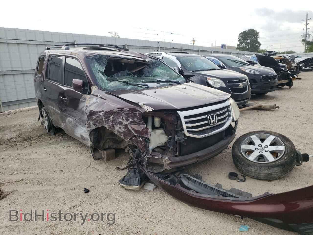 Фотография 5FNYF3H93CB018634 - HONDA PILOT 2012