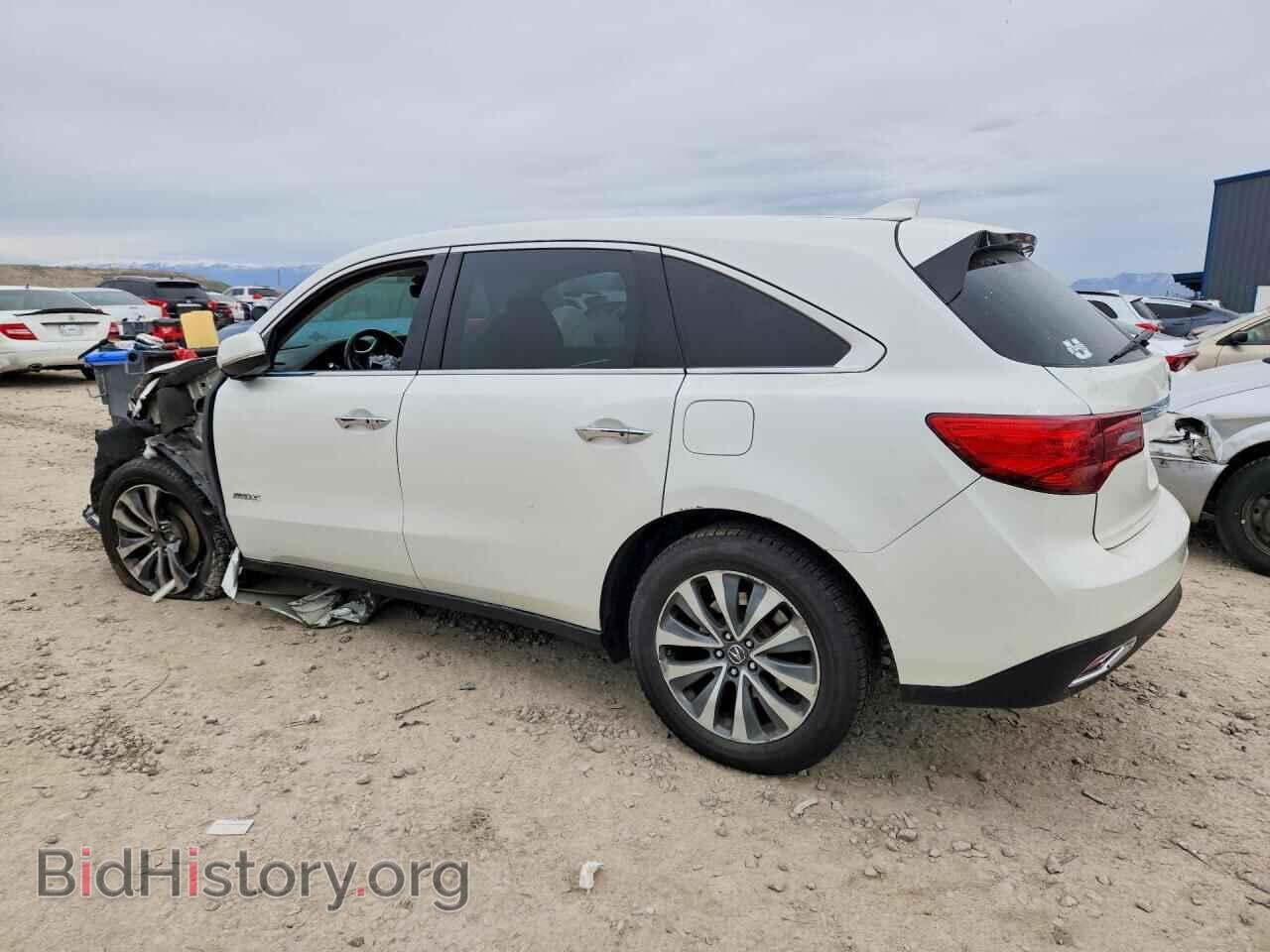2016 ACURA MDX - VIN: 5FRYD4H43GB016192 - Фото 2