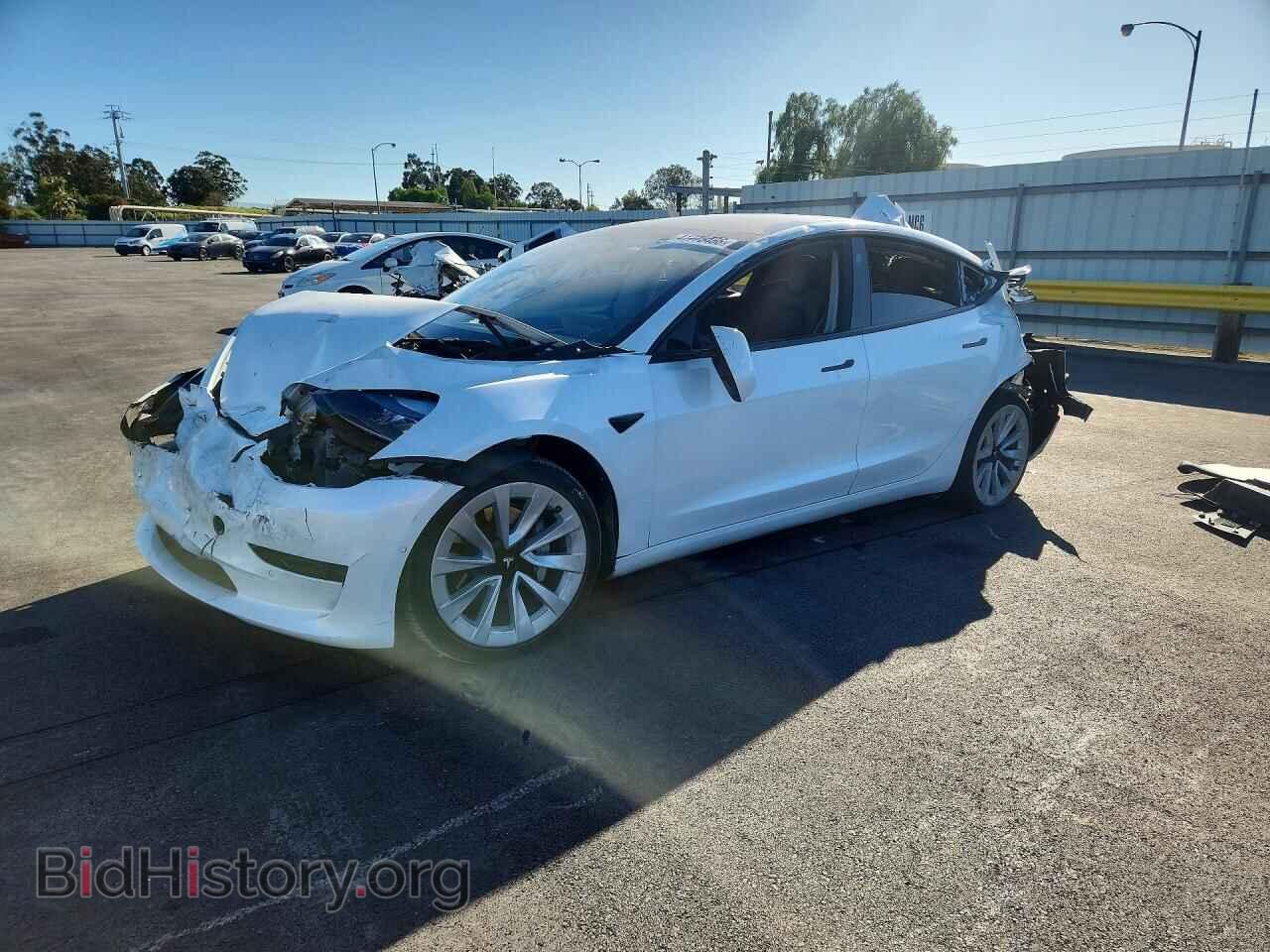 Photo 5YJ3E1EB3NF145394 - TESLA MODEL 3 2022