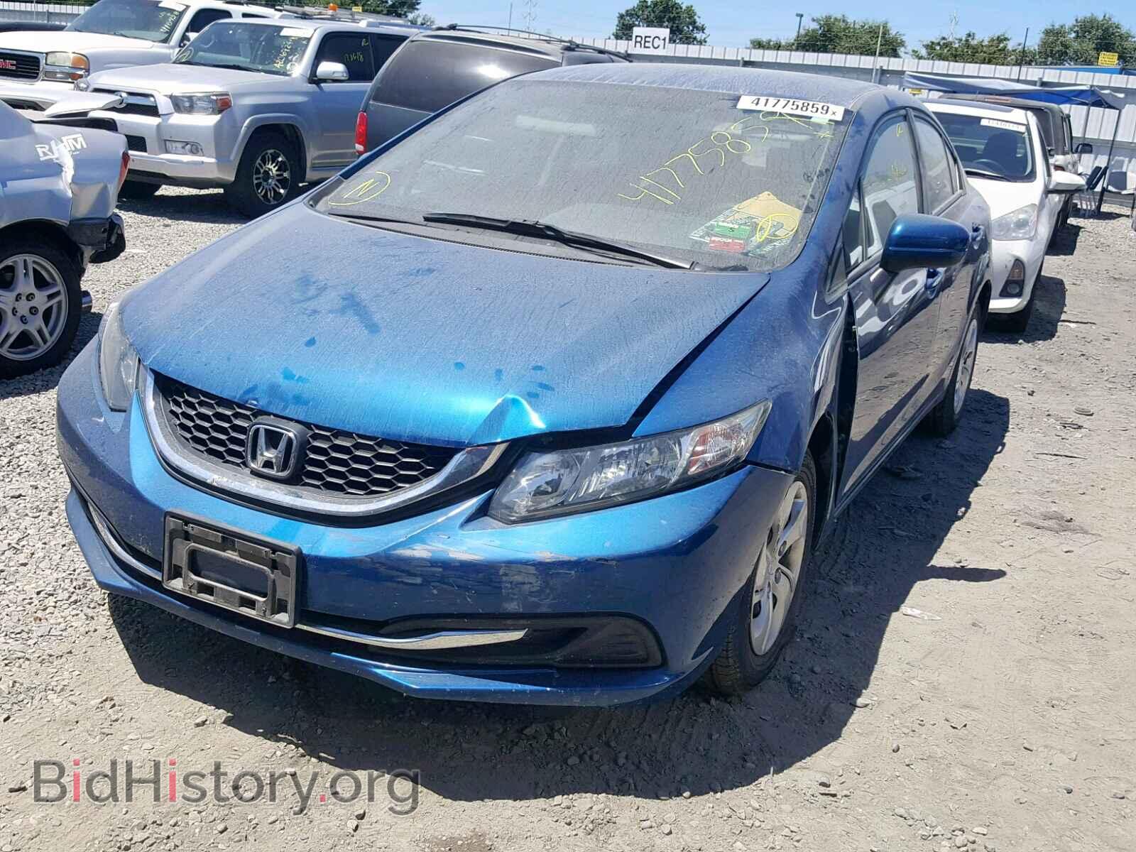 2015 HONDA CIVIC LX - VIN: 2HGFB2F56FH554815 - Фото 2