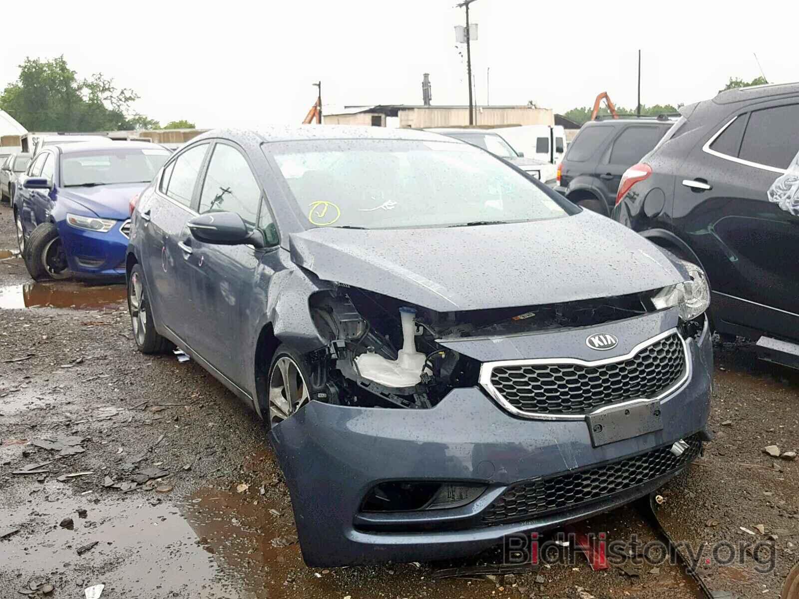 Photo KNAFZ4A88G5571709 - KIA FORTE EX 2016