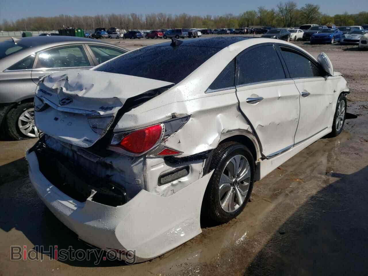 2013 HYUNDAI SONATA - VIN: KMHEC4A41DA068907 - Фото 4