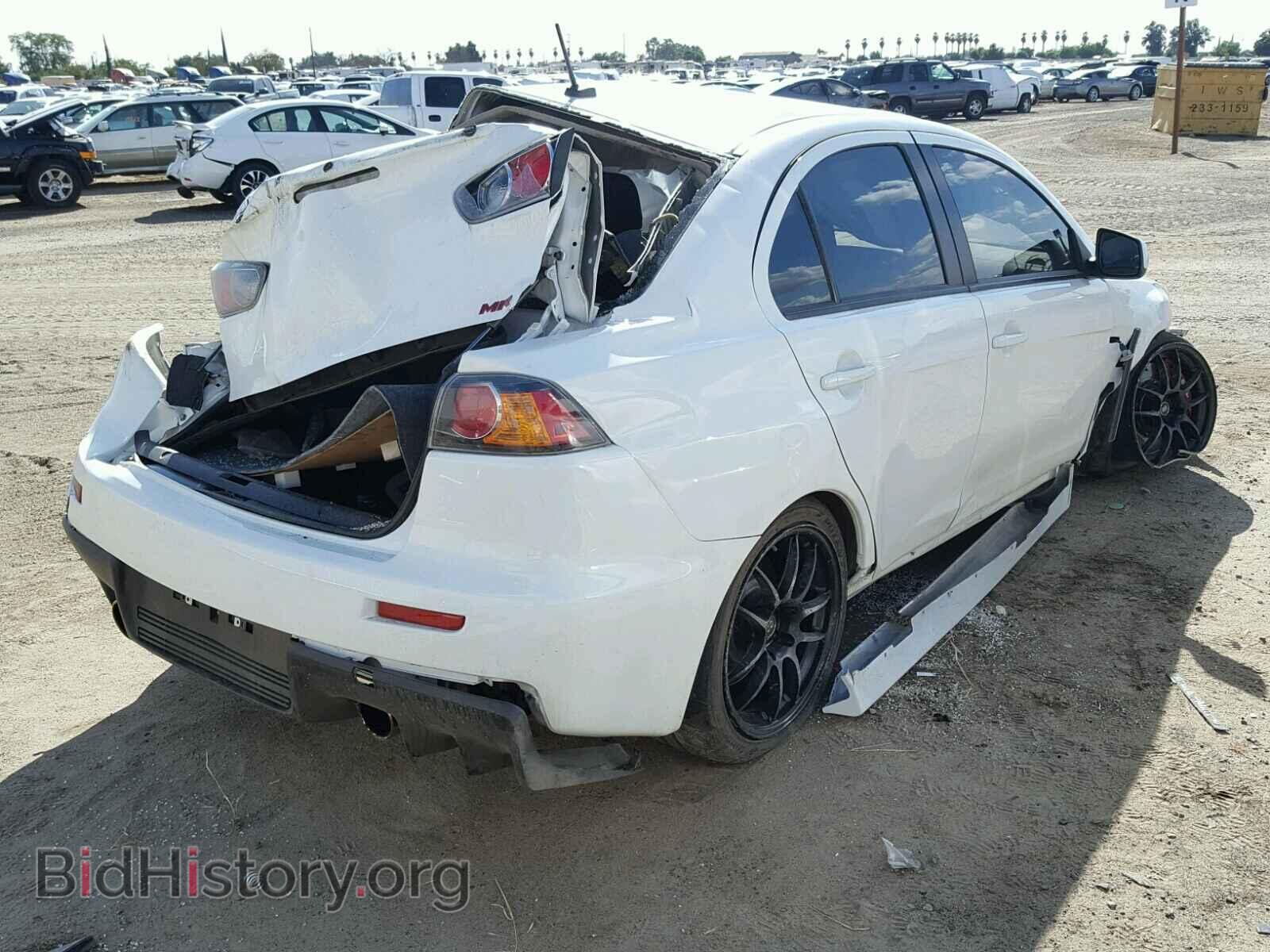 2014 MITSUBISHI EVO - VIN: JA32W5FV9EU018339 - Фото 4