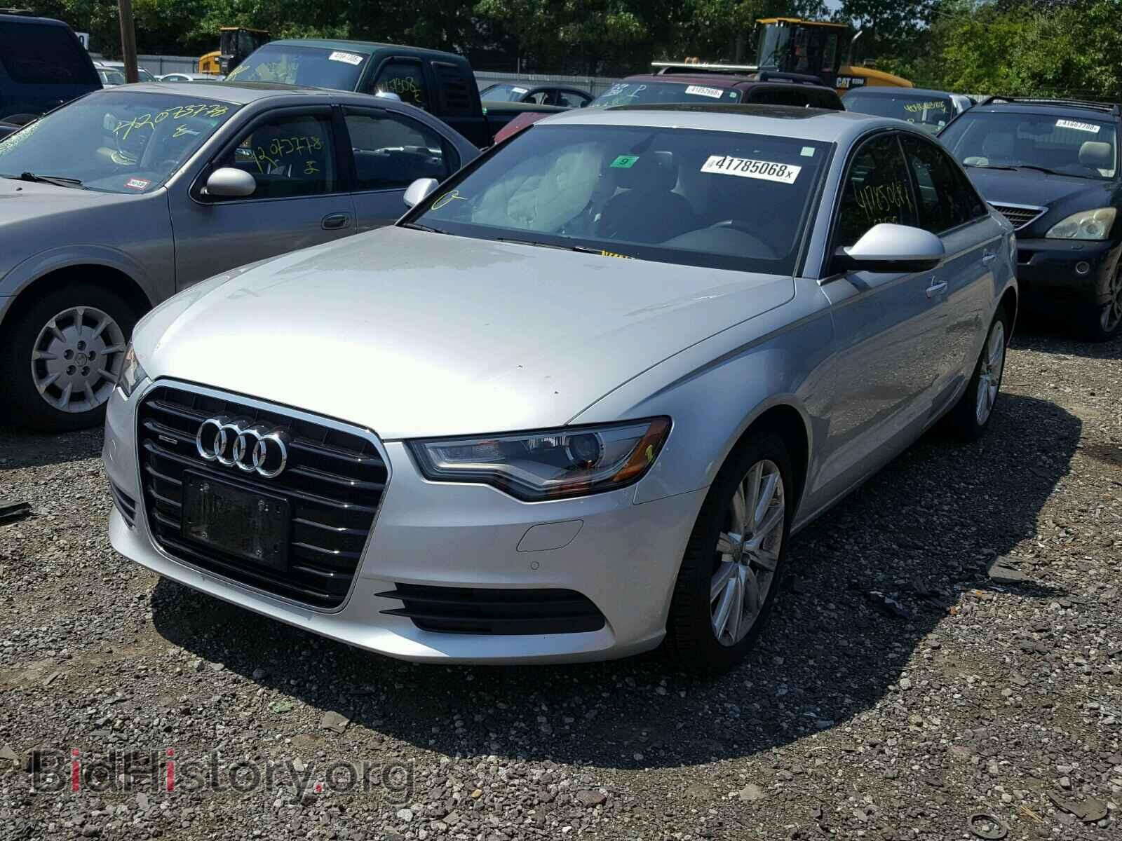 2014 AUDI A6 - VIN: WAUGFAFC7EN036313 - Фото 2