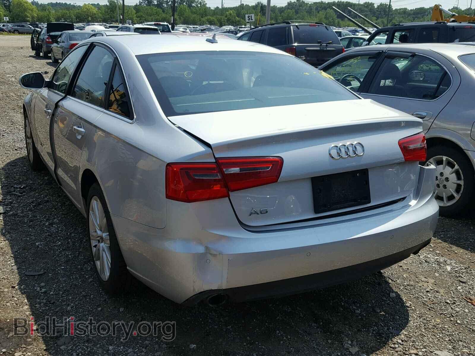 2014 AUDI A6 - VIN: WAUGFAFC7EN036313 - Фото 3