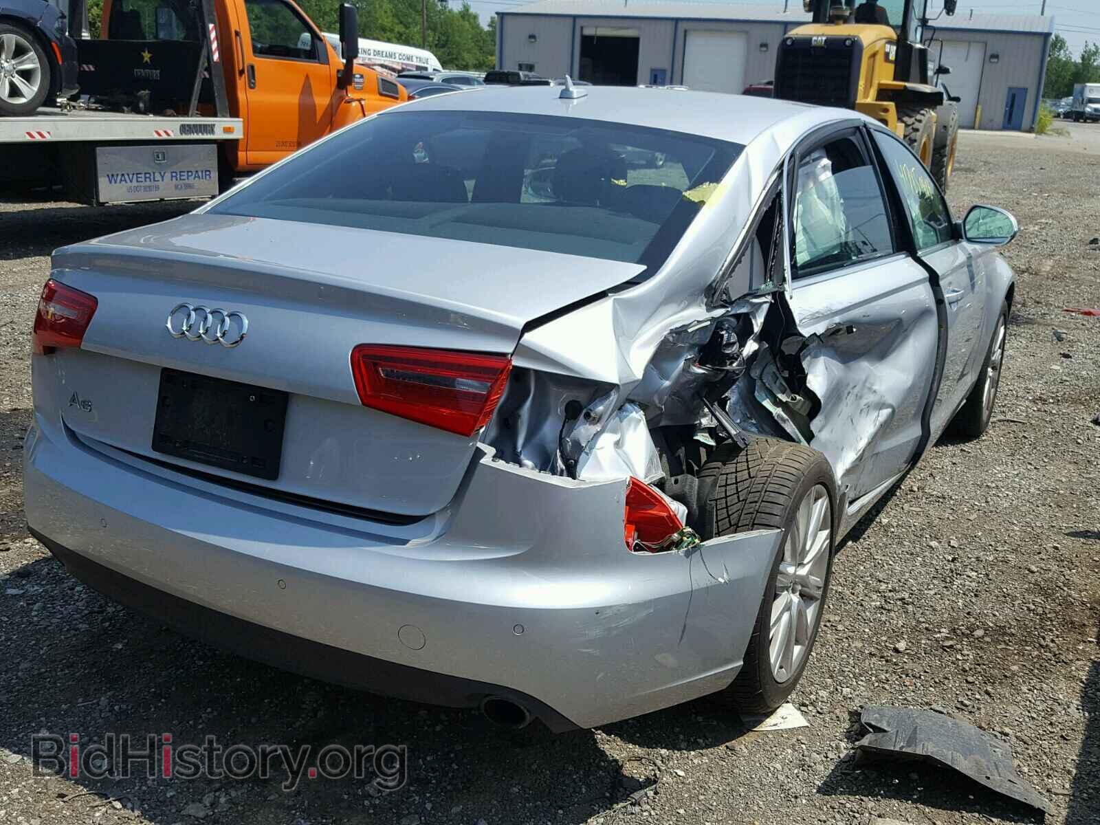 2014 AUDI A6 - VIN: WAUGFAFC7EN036313 - Фото 4