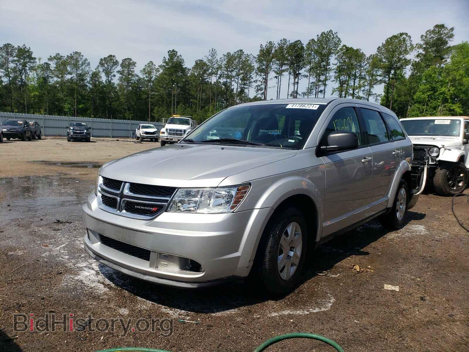 2012 DODGE JOURNEY - VIN: 3C4PDCAB9CT255967 - Фото 2