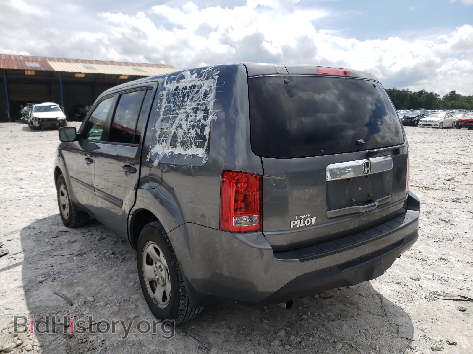 2013 HONDA PILOT - VIN: 5FNYF3H24DB028707 - Фото 3