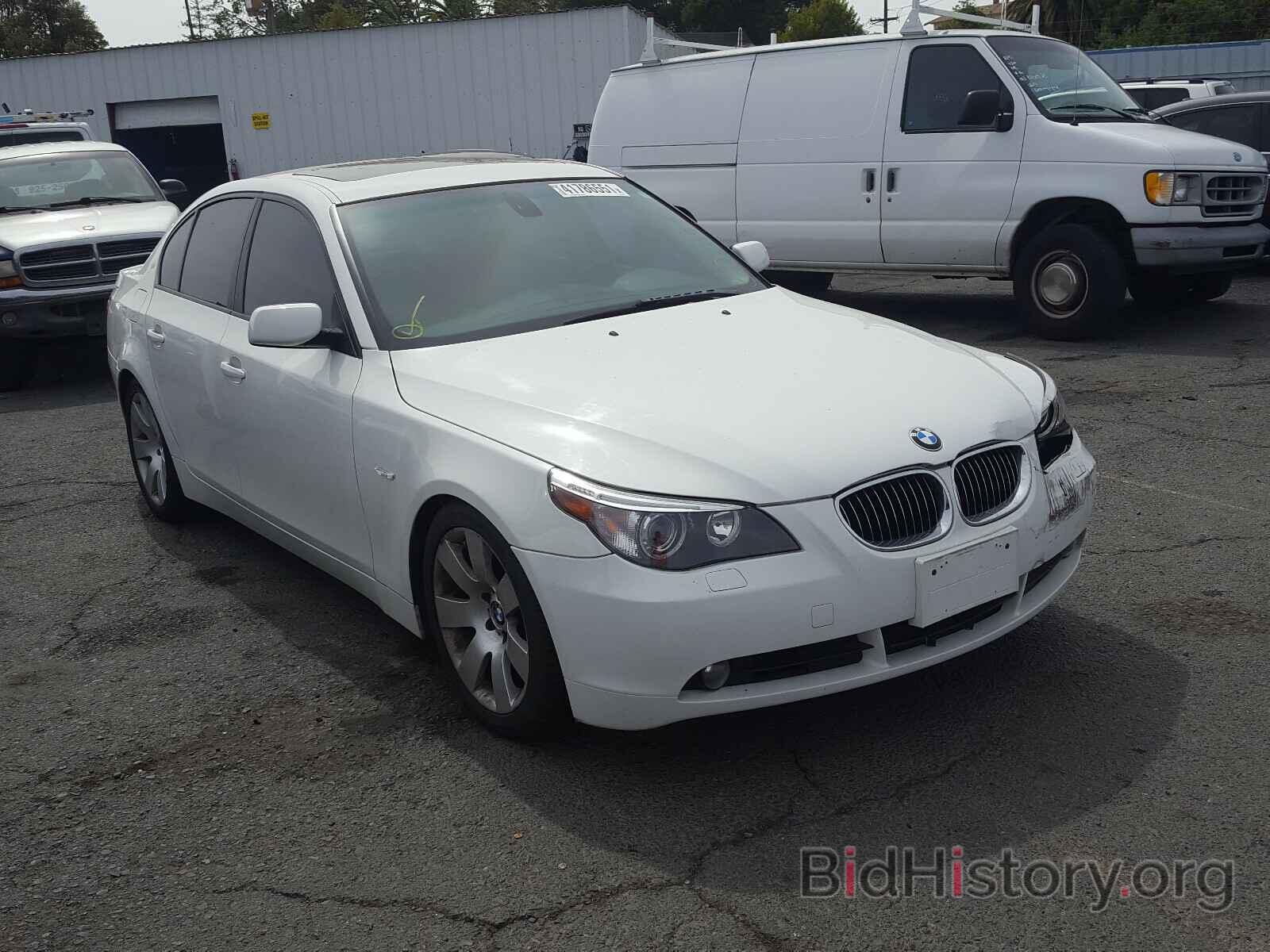 Photo WBANE73557CM45329 - BMW 5 SERIES 2007