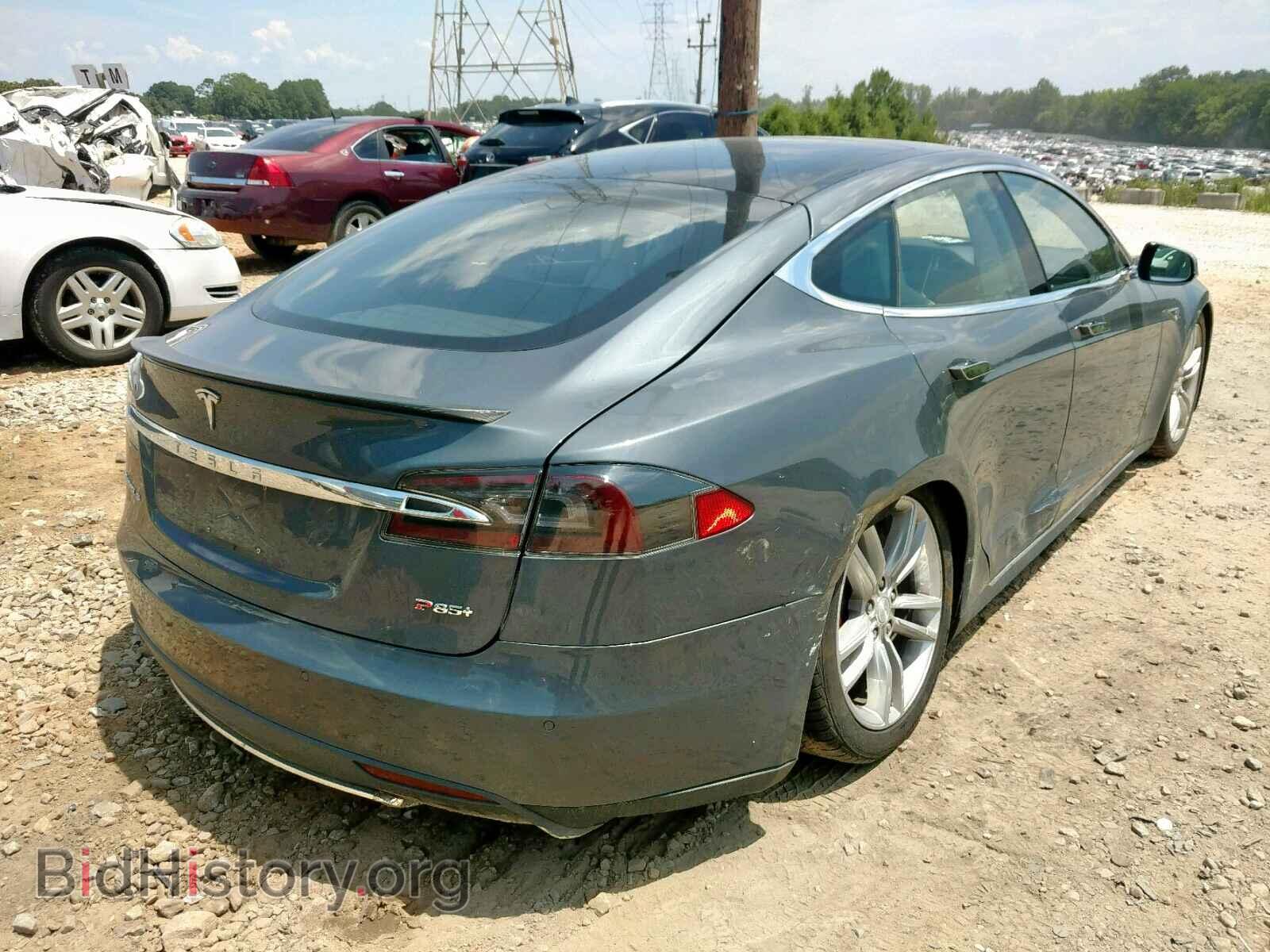 2014 TESLA MODEL S - VIN: 5YJSA1H12EFP48962 - Photo 4
