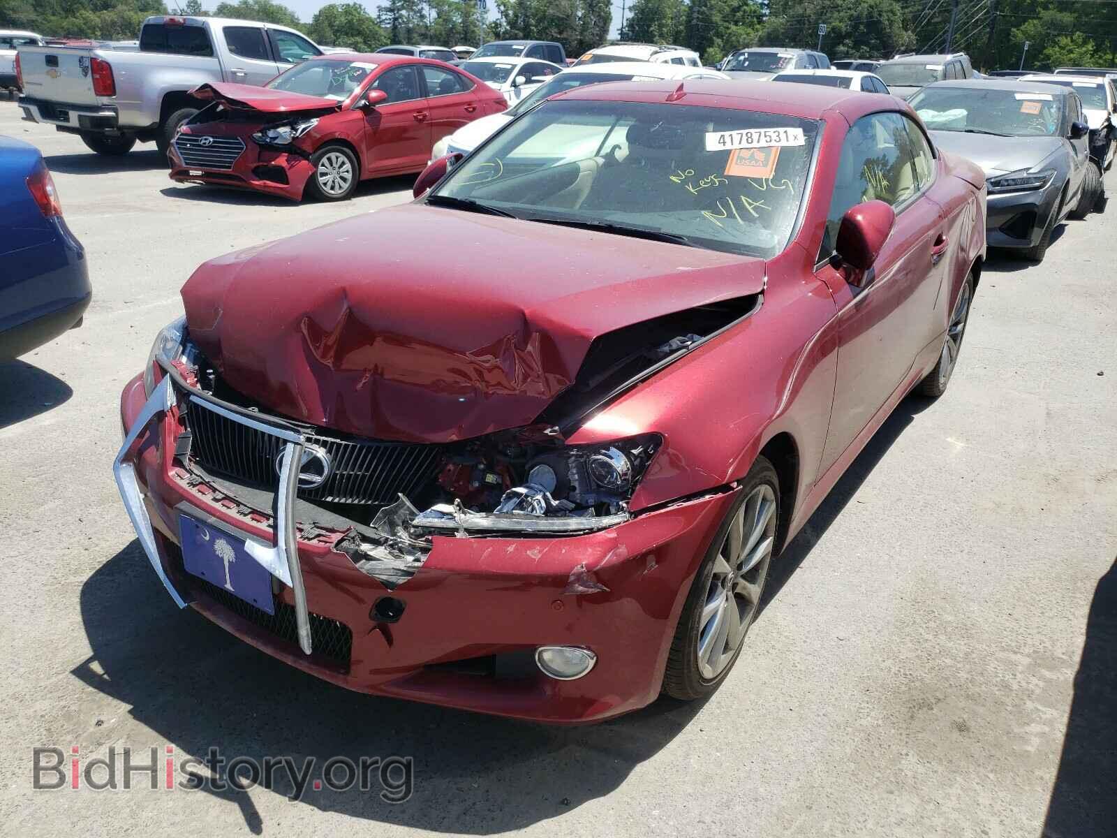 2013 LEXUS IS - VIN: JTHFF2C27D2528760 - Фото 2