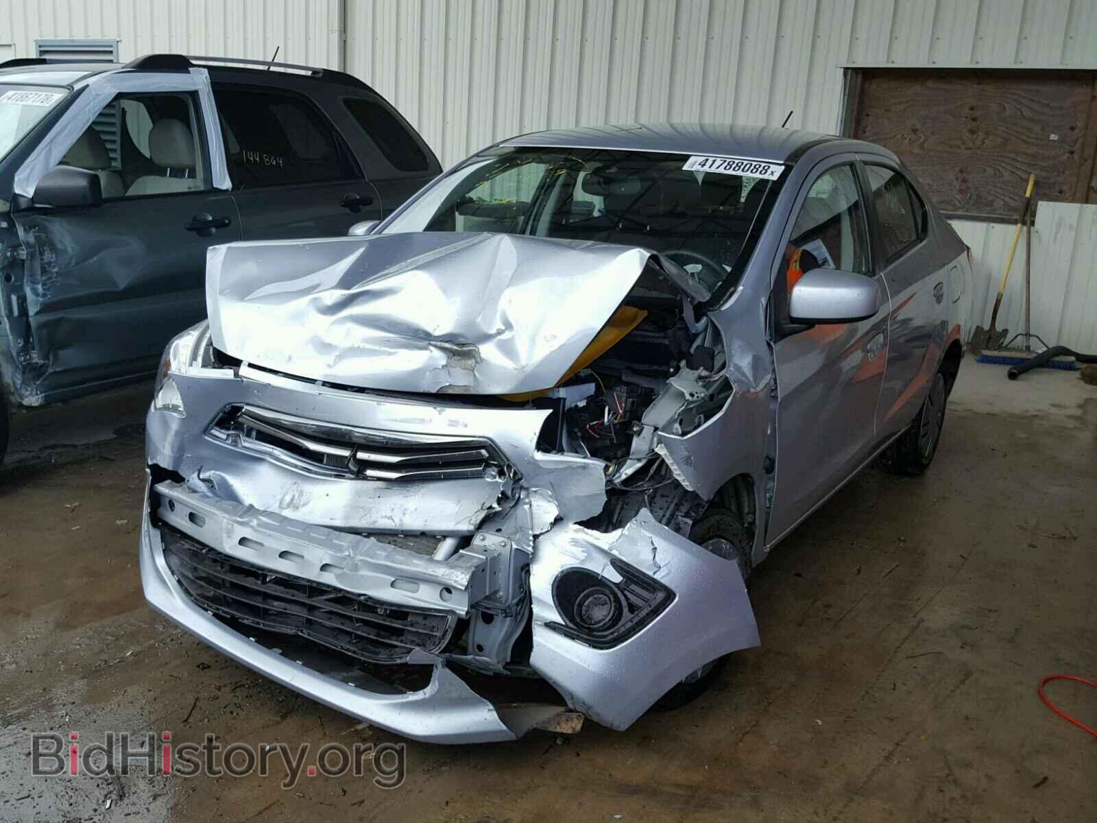2017 MITSUBISHI MIRAGE - VIN: ML32F3FJ4HHF09052 - Фото 2