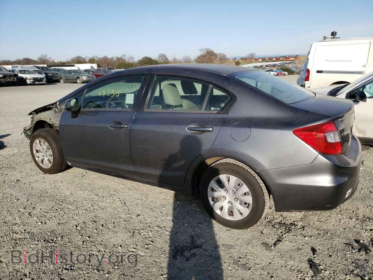2012 HONDA CIVIC - VIN: JHMFB2F53CS003985 - Фото 2