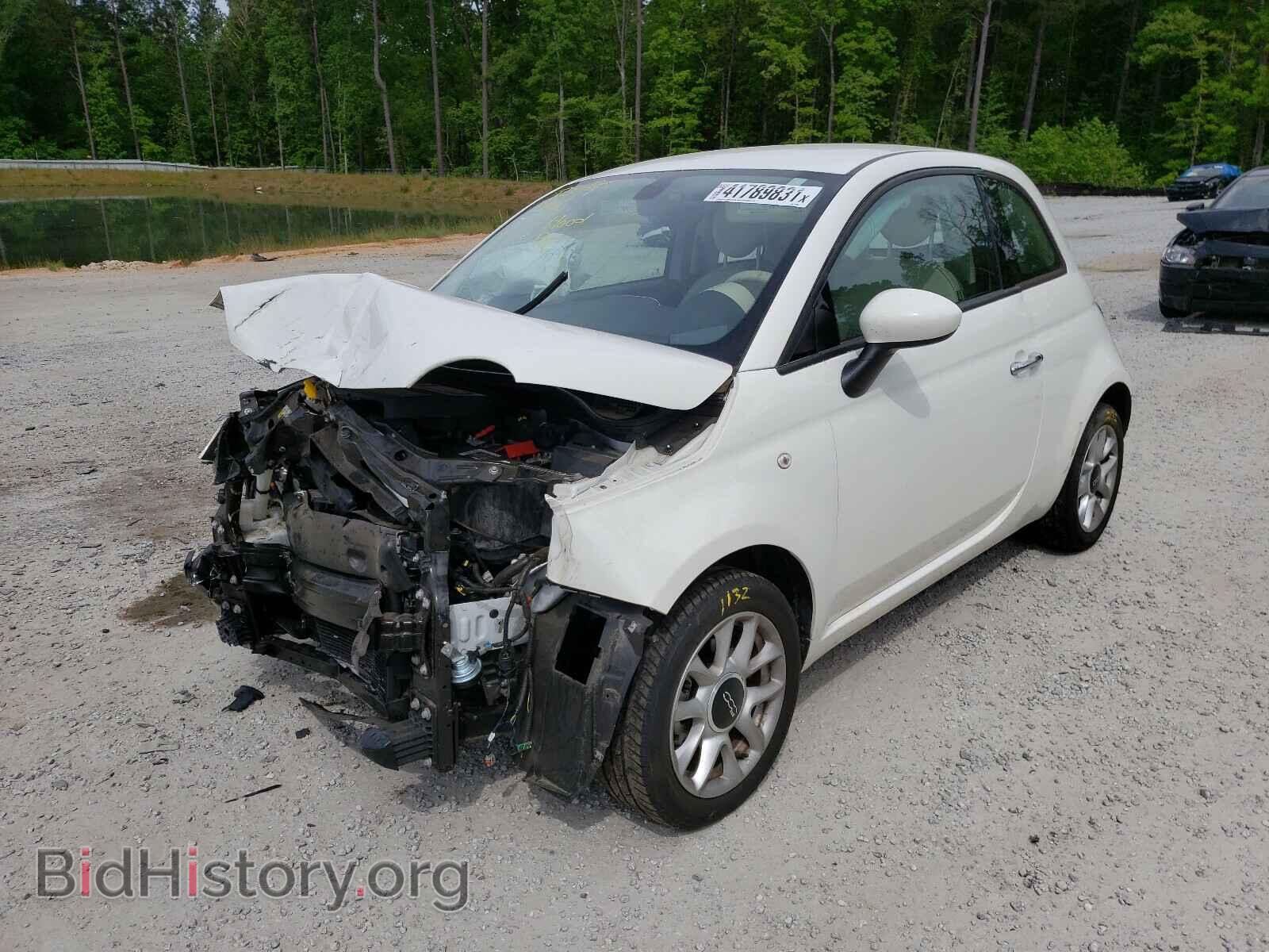 2017 FIAT 500 - VIN: 3C3CFFKR1HT603083 - Фото 2