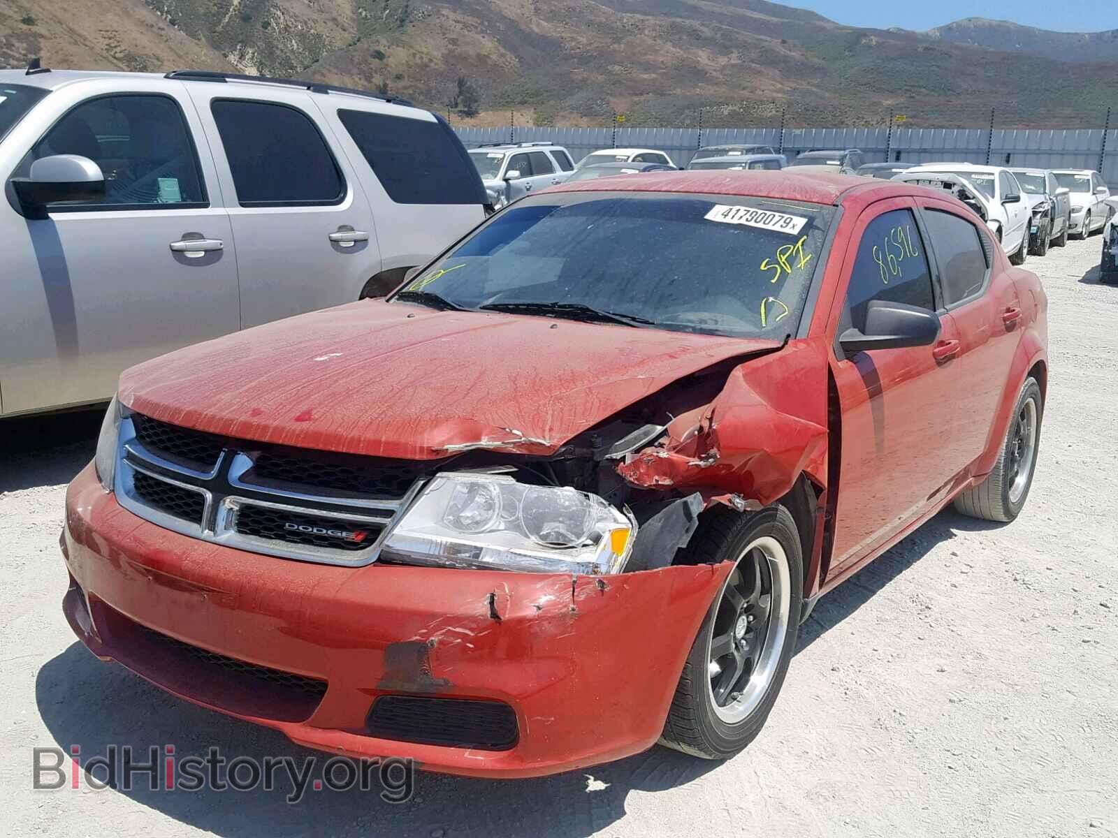 2013 DODGE AVENGER - VIN: 1C3CDZAG5DN756678 - Photo 2