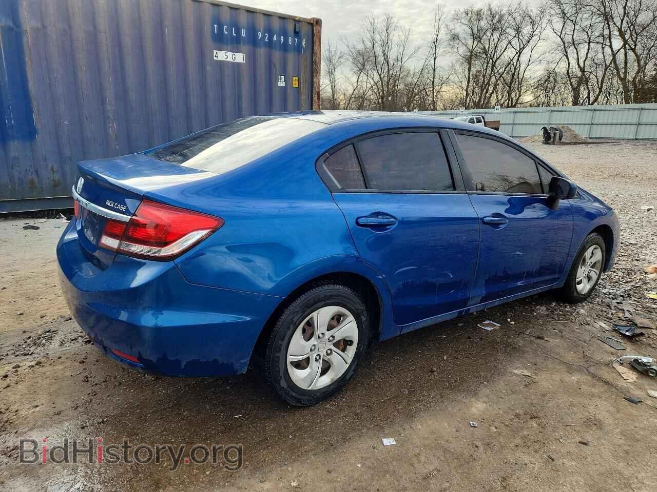 2014 HONDA CIVIC - VIN: 19XFB2F55EE023095 - Фото 3