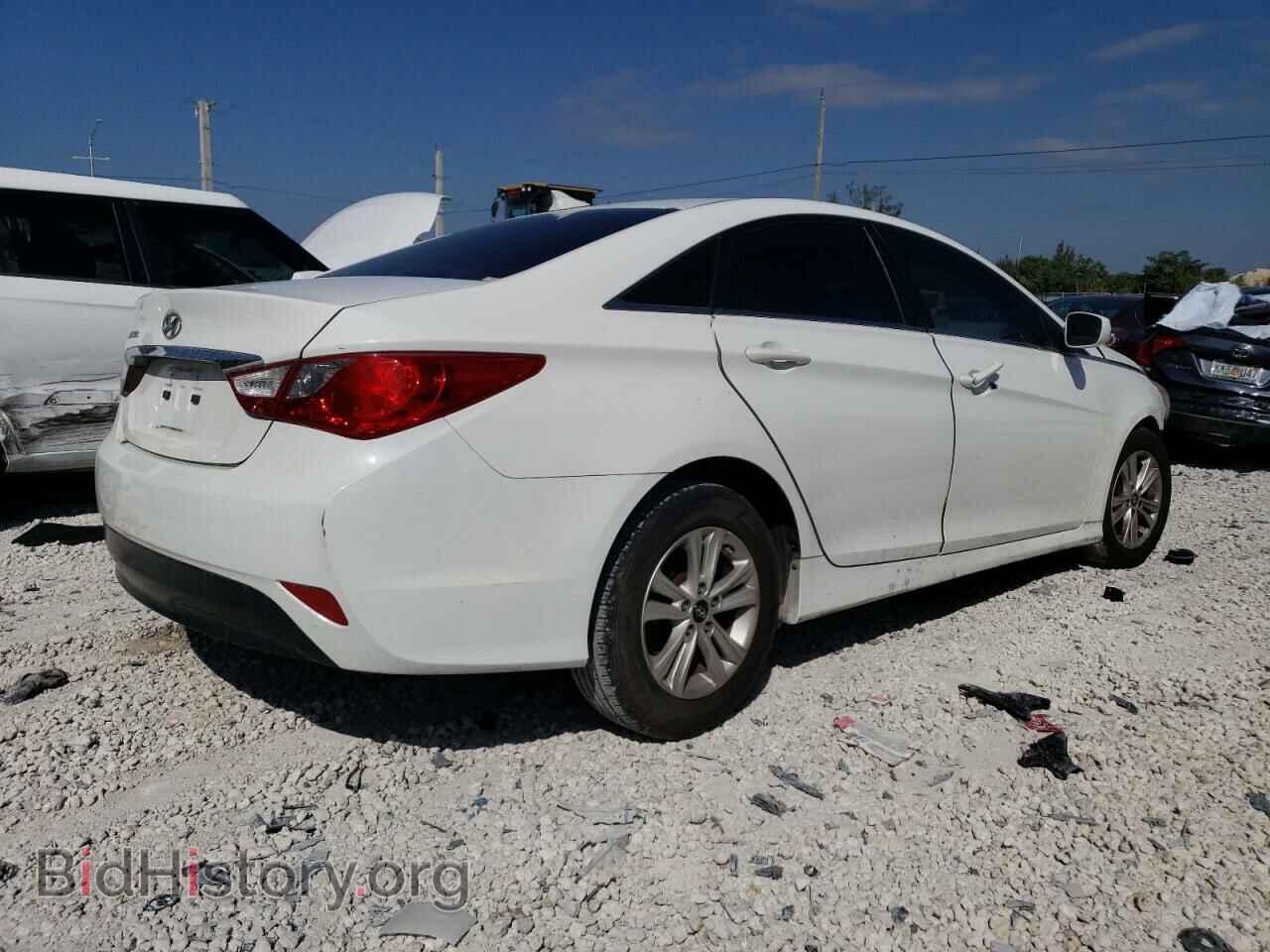 2014 HYUNDAI SONATA - VIN: 5NPEB4ACXEH849675 - Фото 3