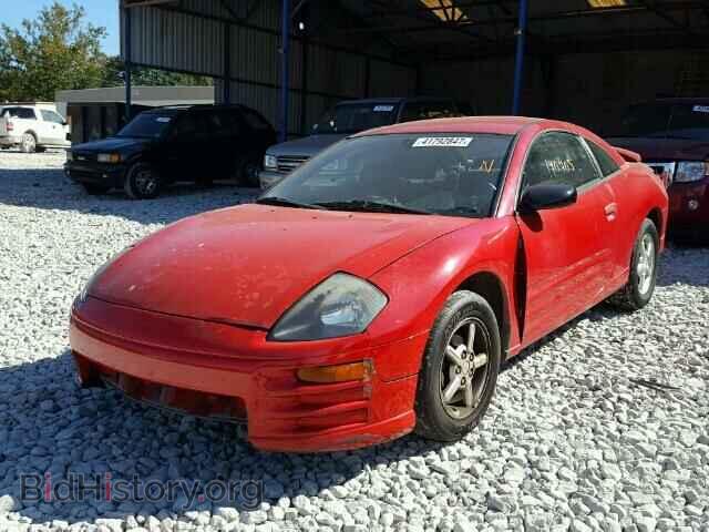 2001 MITSUBISHI ECLIPSE - VIN: 4A3AC34G61E045272 - Фото 2