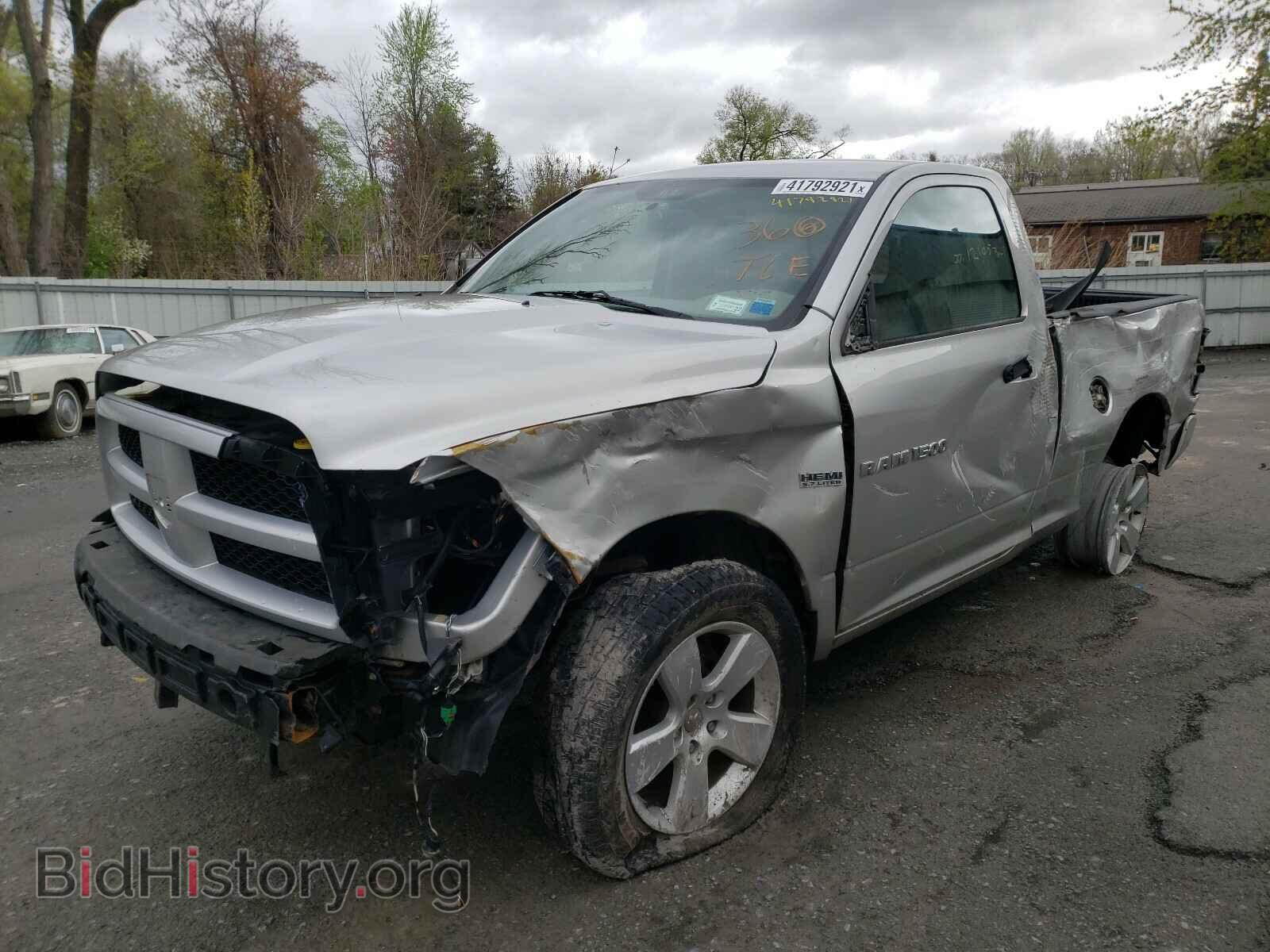 2012 DODGE RAM 1500 - VIN: 3C6JD7AT7CG280274 - Фото 2