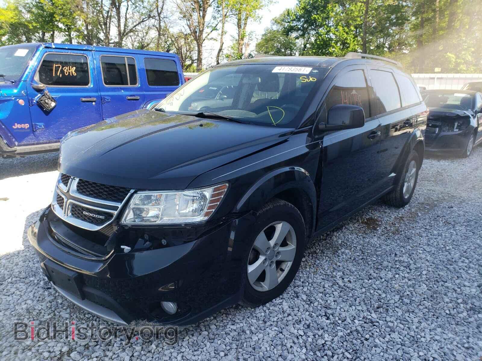 2012 DODGE JOURNEY - VIN: 3C4PDDBG3CT220826 - Фото 2