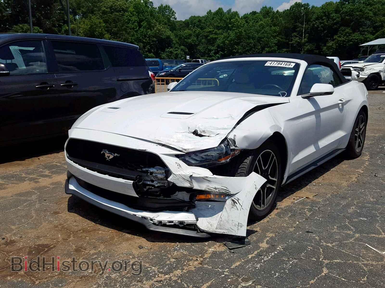 2018 FORD MUSTANG - VIN: 1FATP8UH7J5111033 - Фото 2