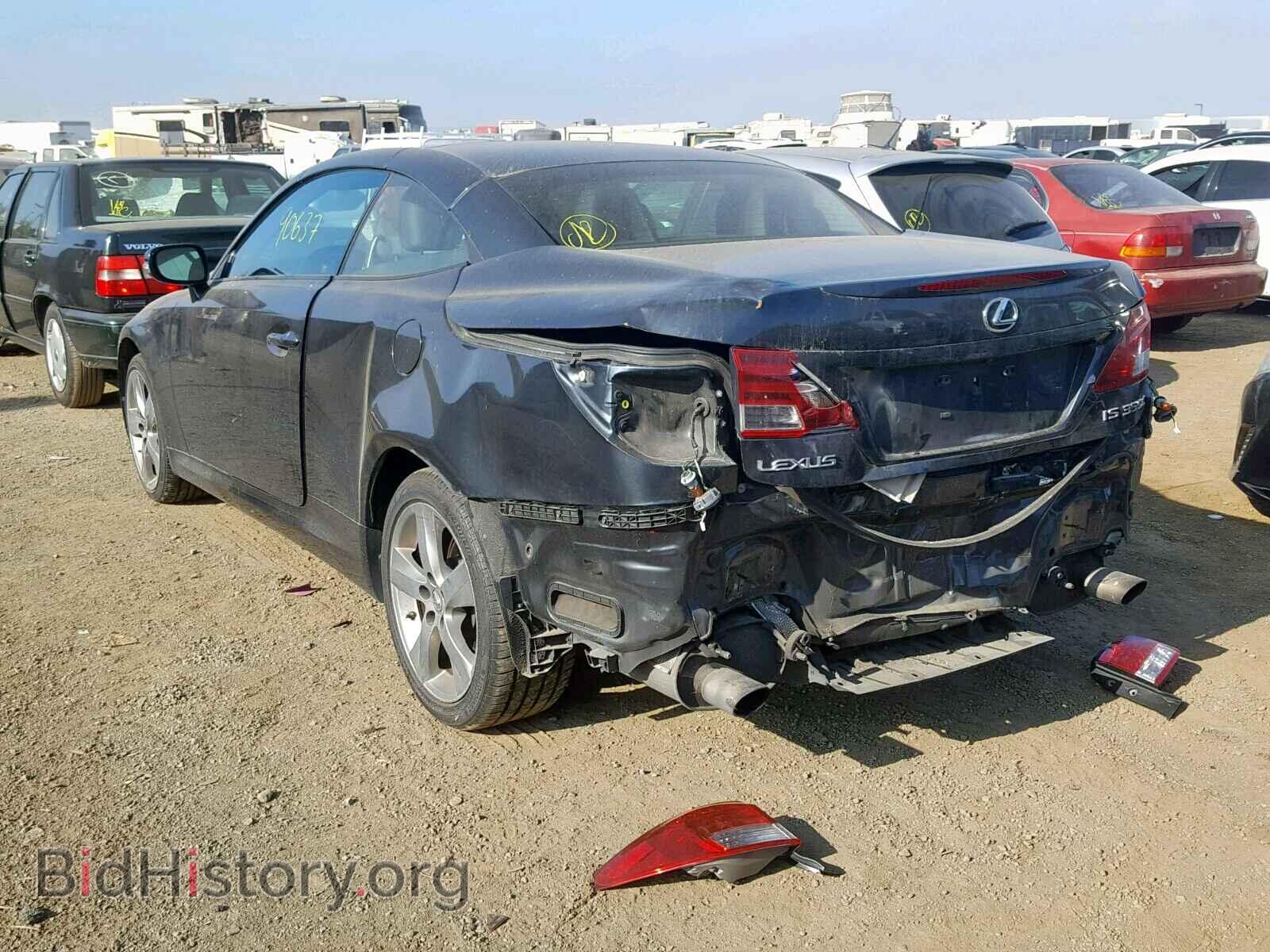 2010 LEXUS IS - VIN: JTHFE2C2XA2504127 - Фото 3