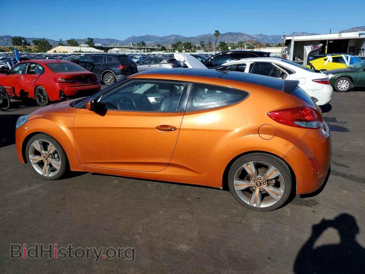 2012 HYUNDAI VELOSTER - VIN: KMHTC6AD6CU041430 - Фото 2