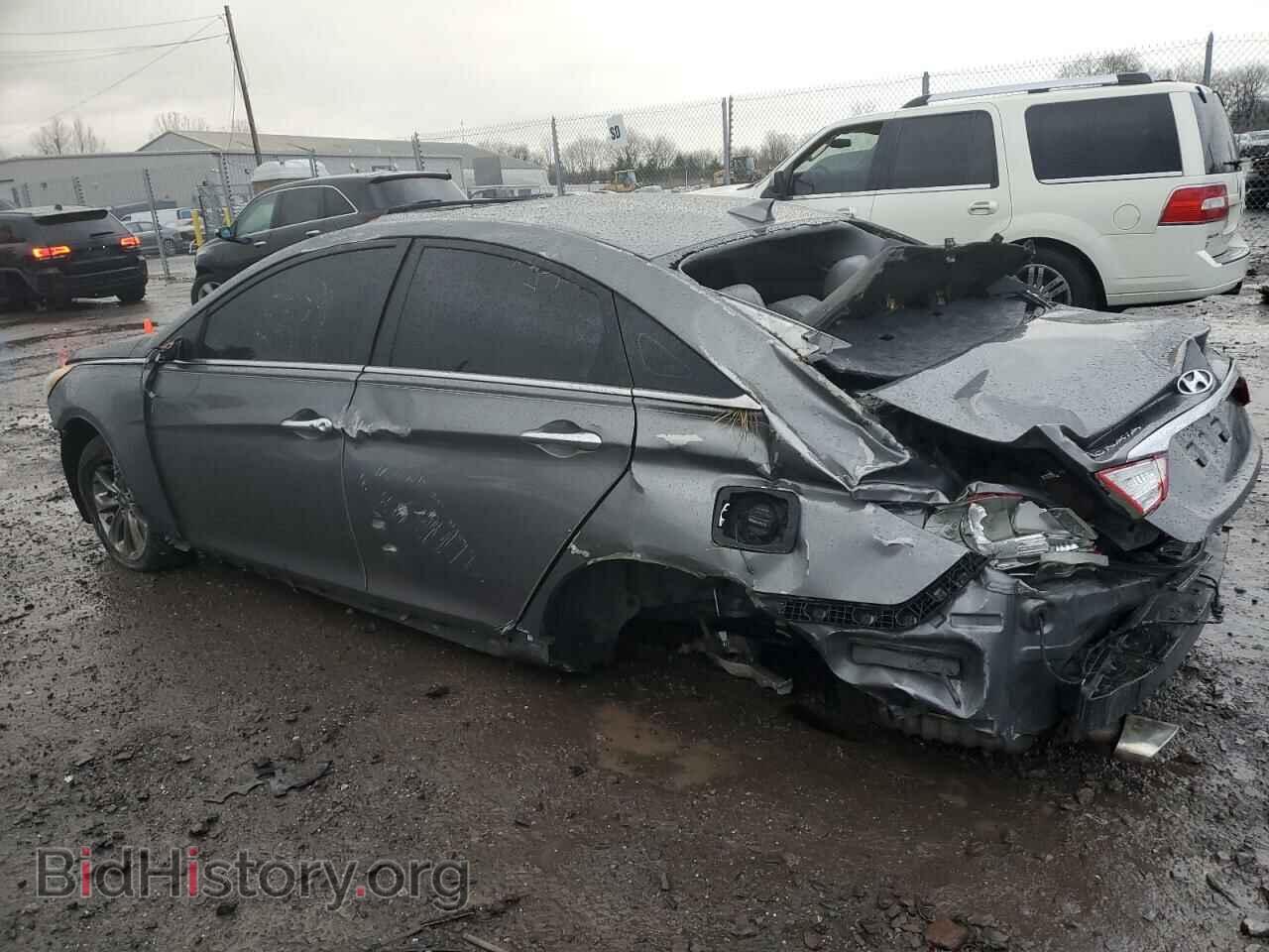 2012 HYUNDAI SONATA - VIN: 5NPEC4AB3CH443710 - Фото 2
