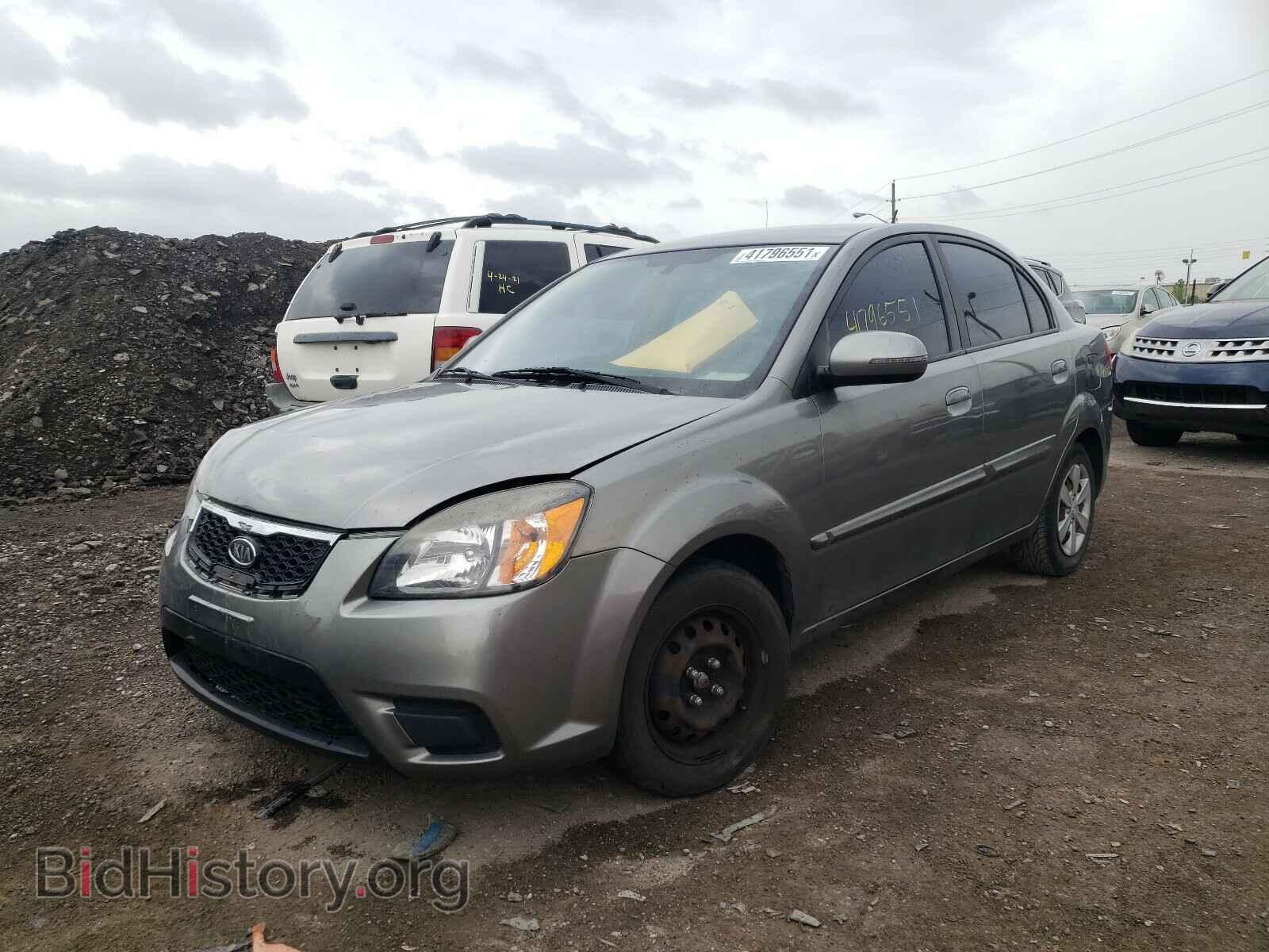 2011 KIA RIO - VIN: KNADH4A30B6748450 - Фото 2
