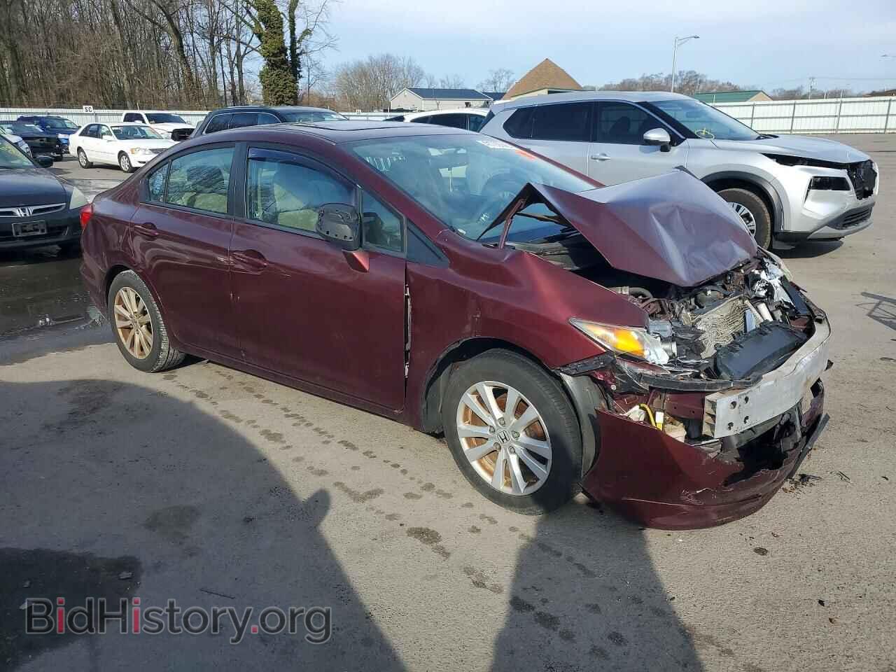2012 HONDA CIVIC - VIN: 19XFB2F85CE390781 - Фото 4