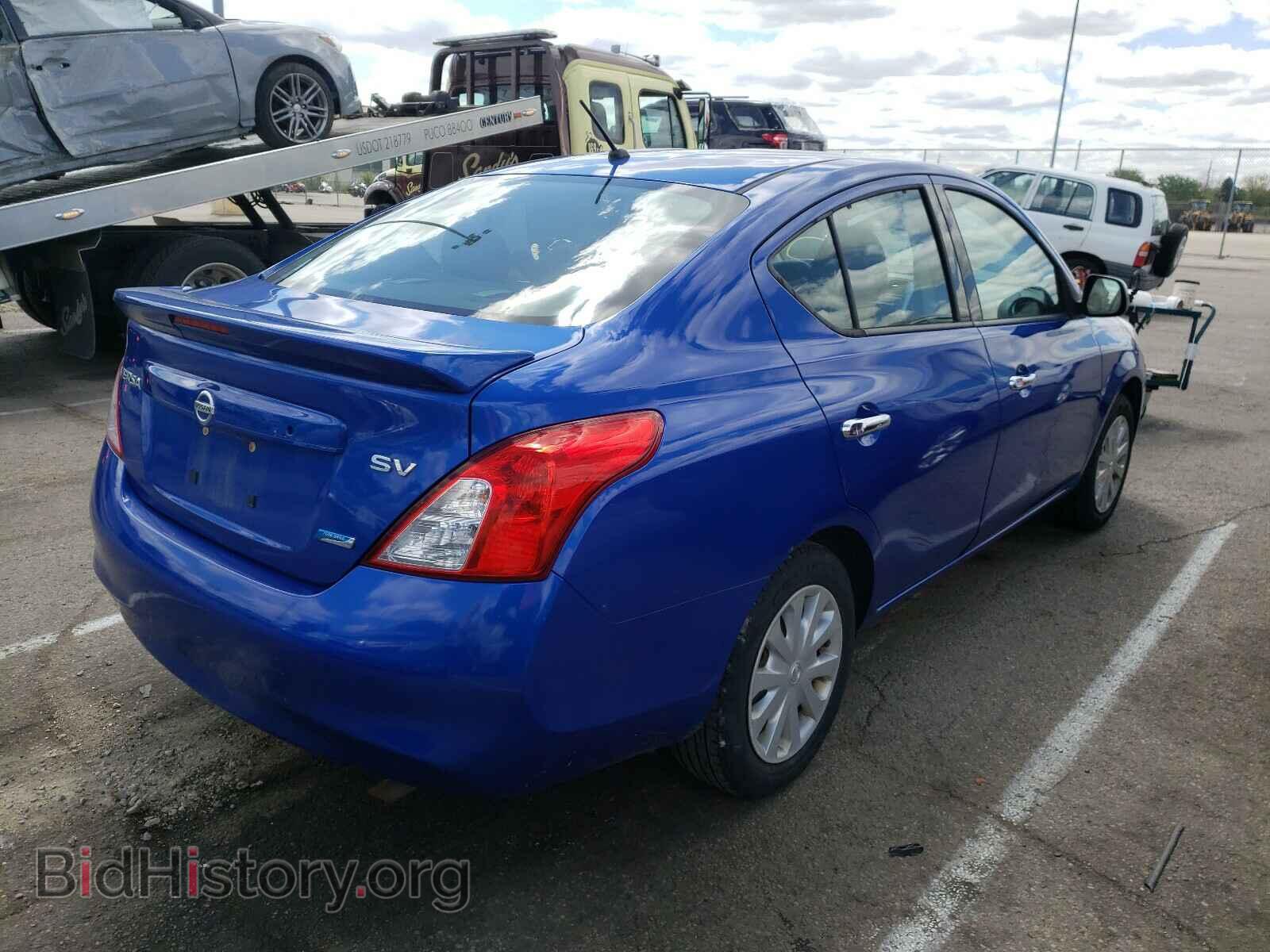 2014 NISSAN VERSA - VIN: 3N1CN7AP1EL803500 - Фото 4
