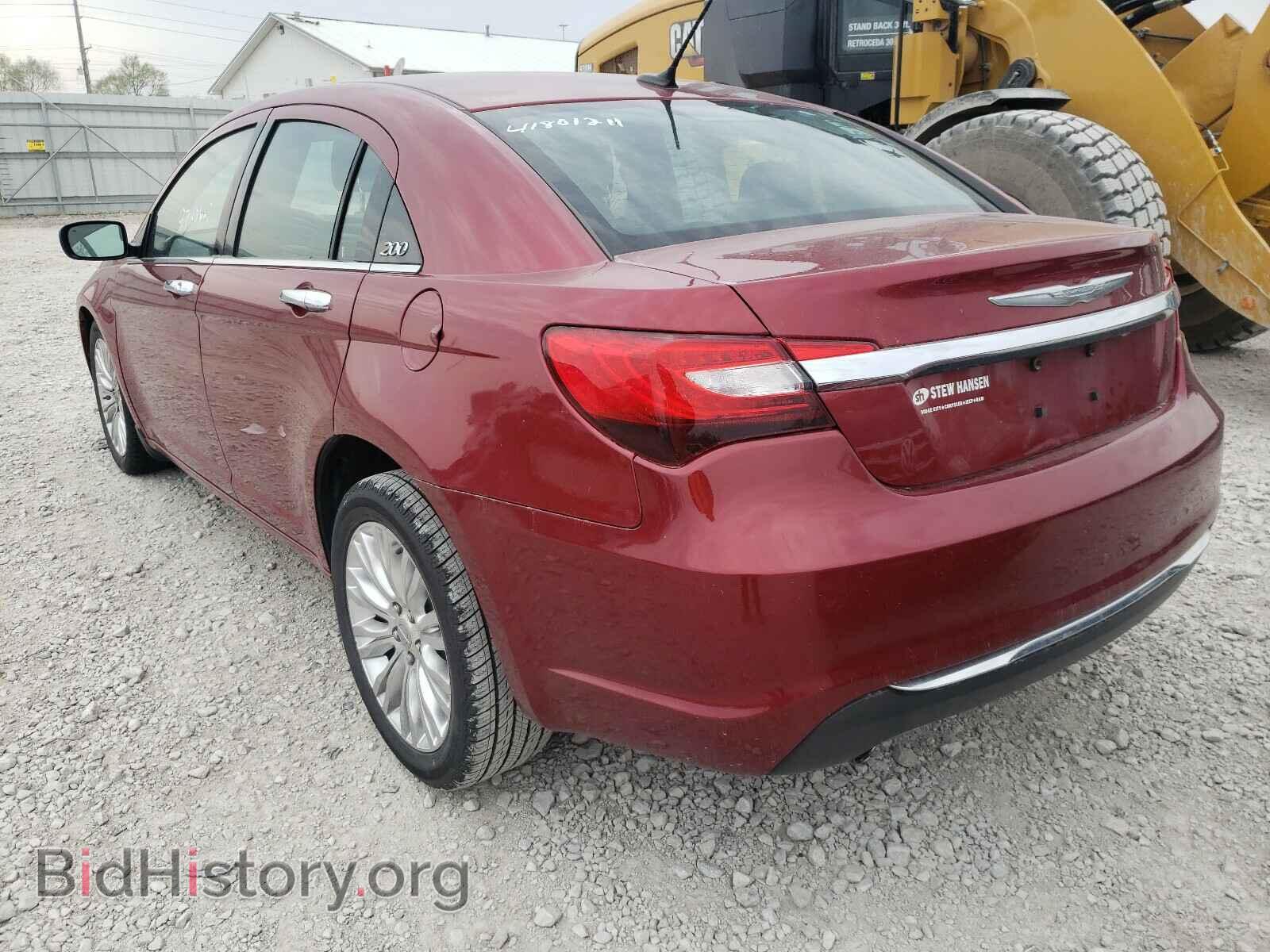 2012 CHRYSLER 200 - VIN: 1C3CCBCG1CN146153 - Фото 3