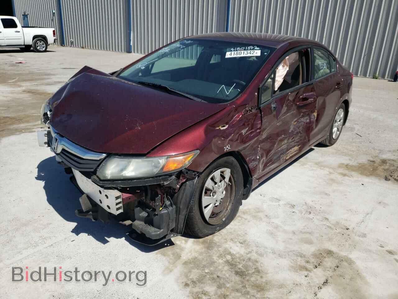 2012 HONDA CIVIC - VIN: 19XFB2F57CE061697 - Photo 2
