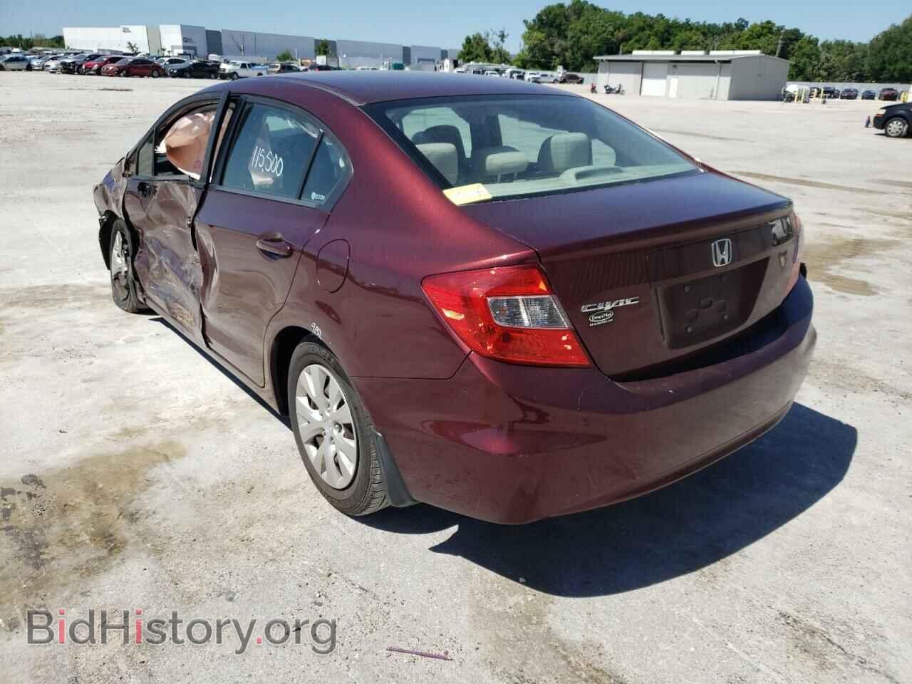 2012 HONDA CIVIC - VIN: 19XFB2F57CE061697 - Photo 3